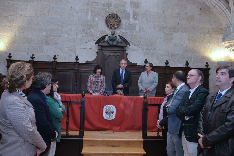 Toma de posesión de la nueva vicerrectora de Ordenación Académica de la Universidad de Valladolid