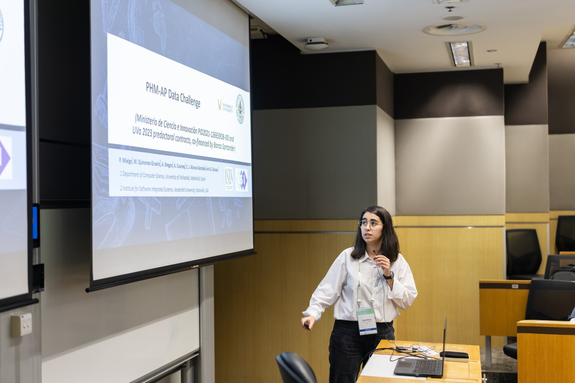 Paula Mielgo Martín es Personal Investigador Predoctoral de la Escuela de Informática de Segovia.