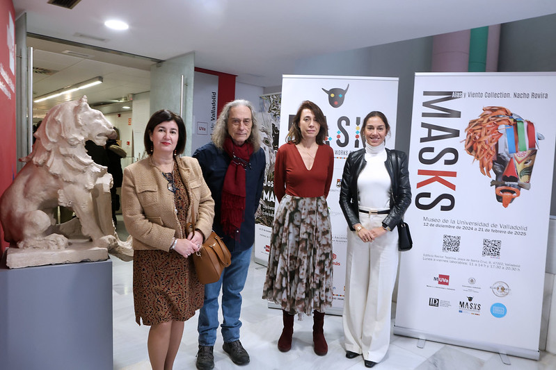 De izquierda a derecha: Pilar Panero, Nacho Rovira, Irune Fiz y Rebeca San José