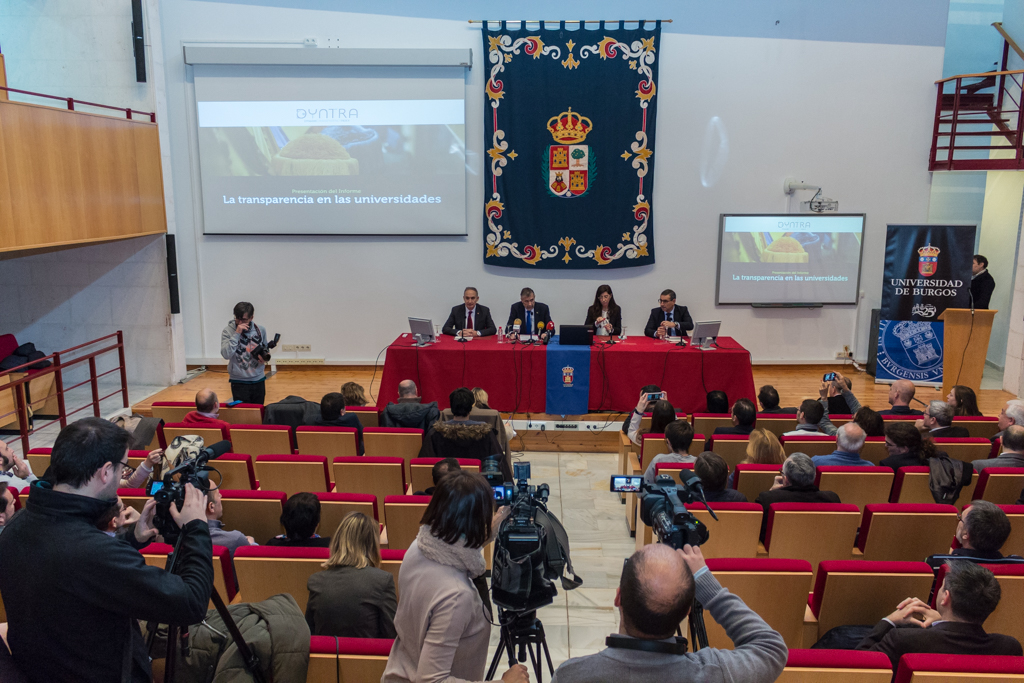 Presentación del Informe Dyntra sobre transparencia