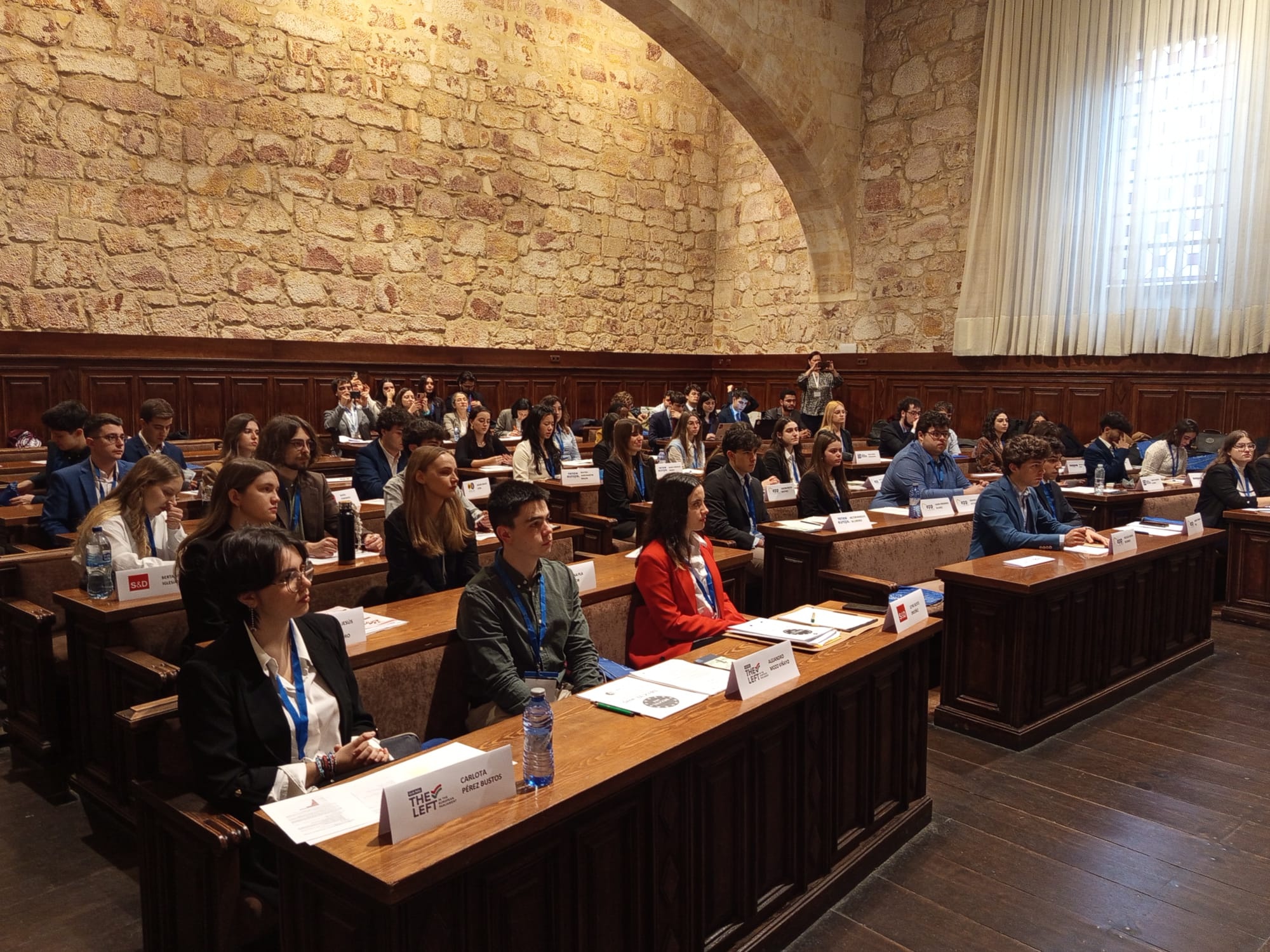 Participantes en DEUCyL en el Edificio Histórico de la Universidad de Salamanca