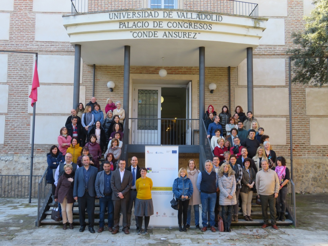 Foto de grupo del Consorcio de Bibliotecas Universitarias de Castilla y León, BUCLE