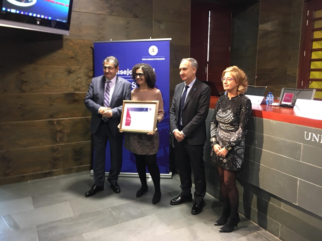 Entrega de los Premios Innovación Educativa Consejo Social de la Universidad de Valladolid 2018