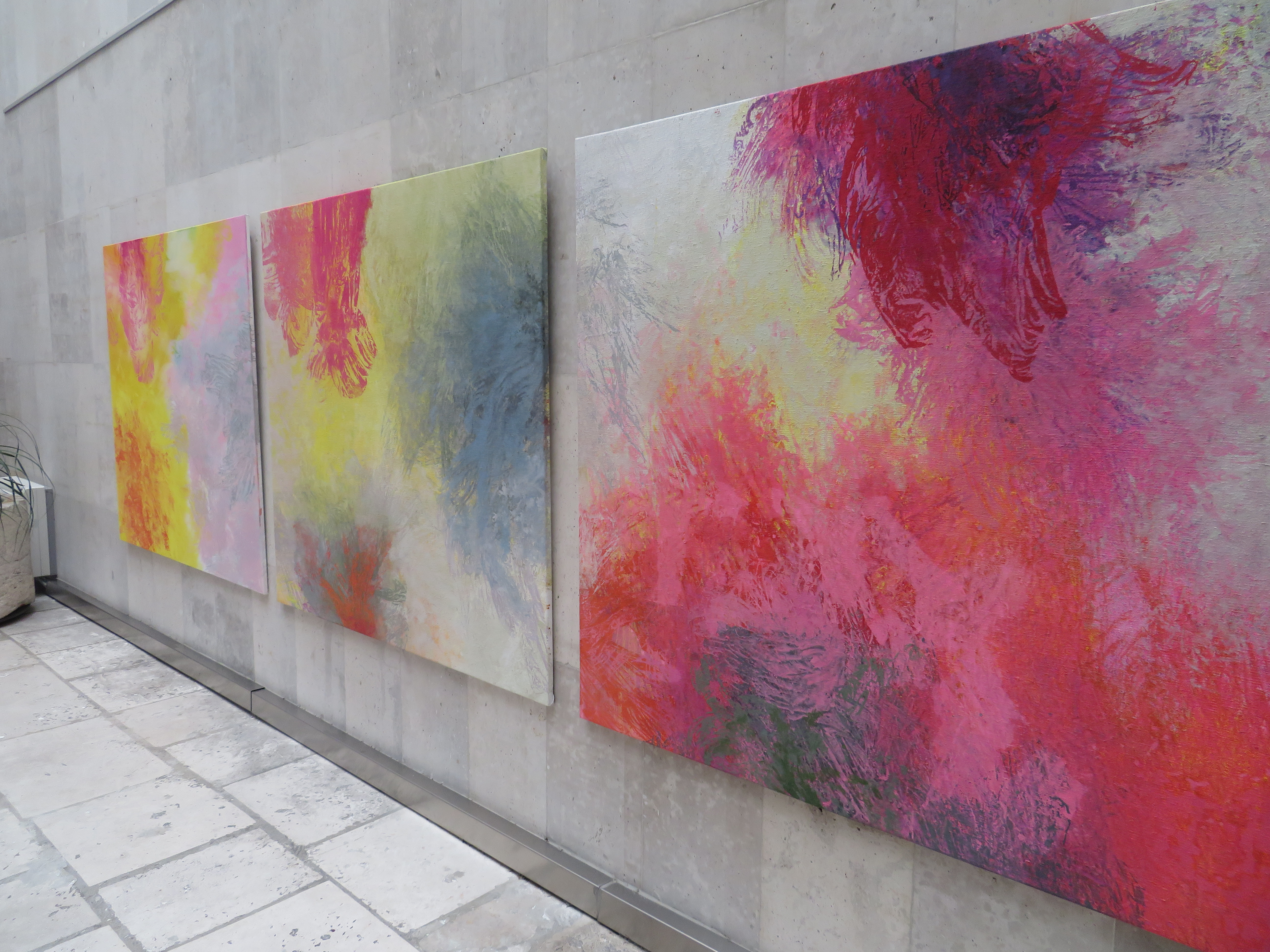 Exhibition “an irrepressible painting”, made by Javier García Prieto from Valladolid, in the MUVa