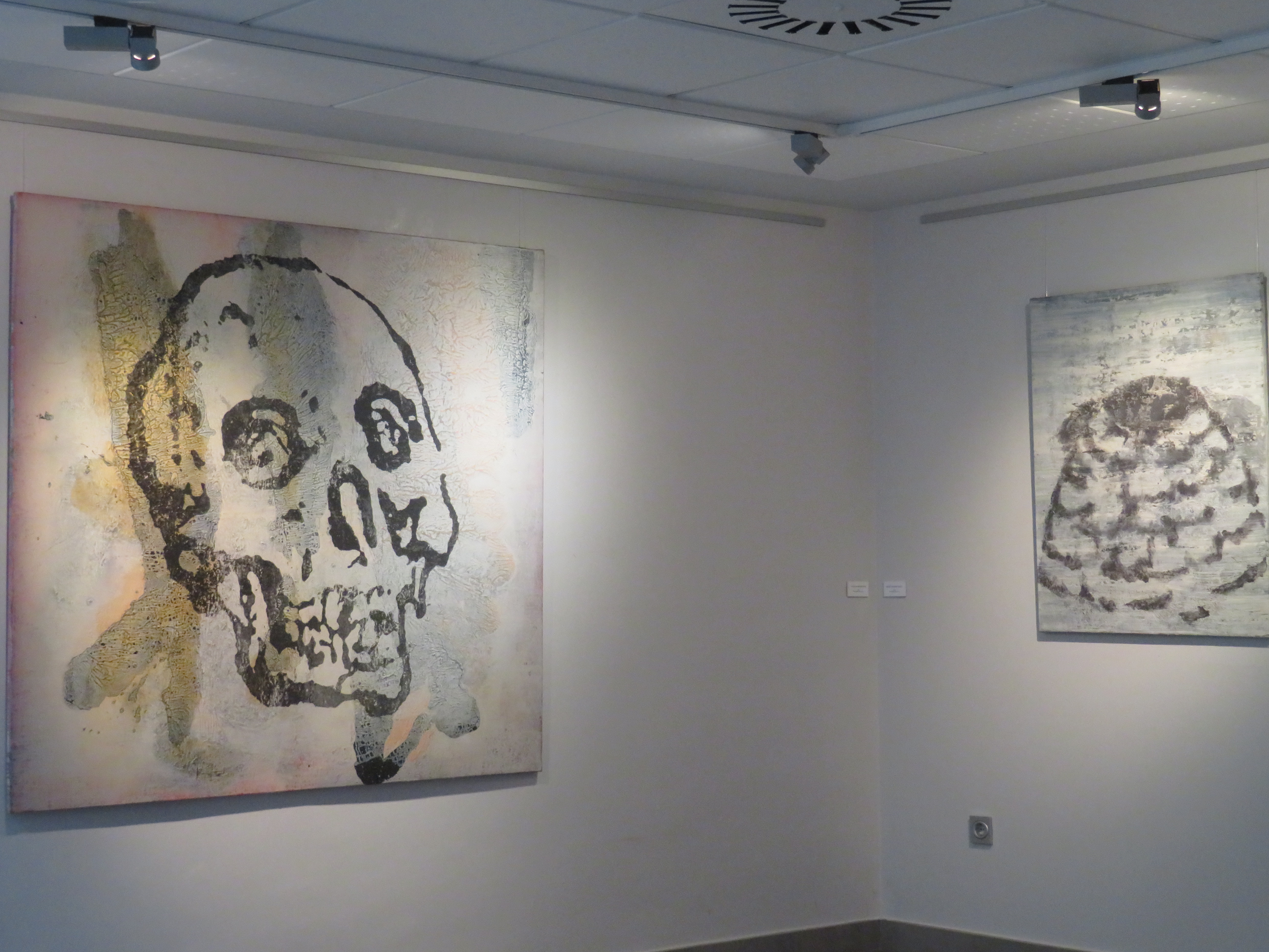 Exhibition “an irrepressible painting”, made by Javier García Prieto from Valladolid, in the MUVa