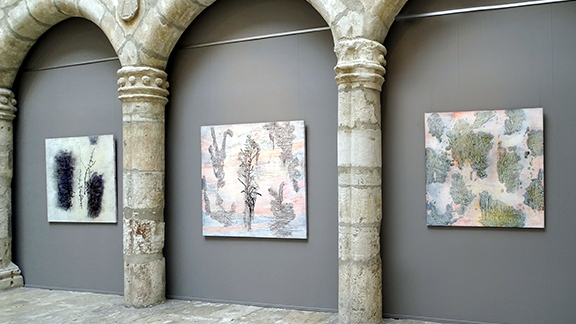 Exhibition “an irrepressible painting”, made by Javier García Prieto from Valladolid, in the MUVa