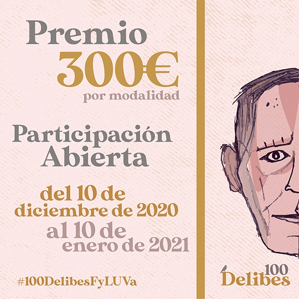 Cartel del Concurso #100DelibesFyLUVa