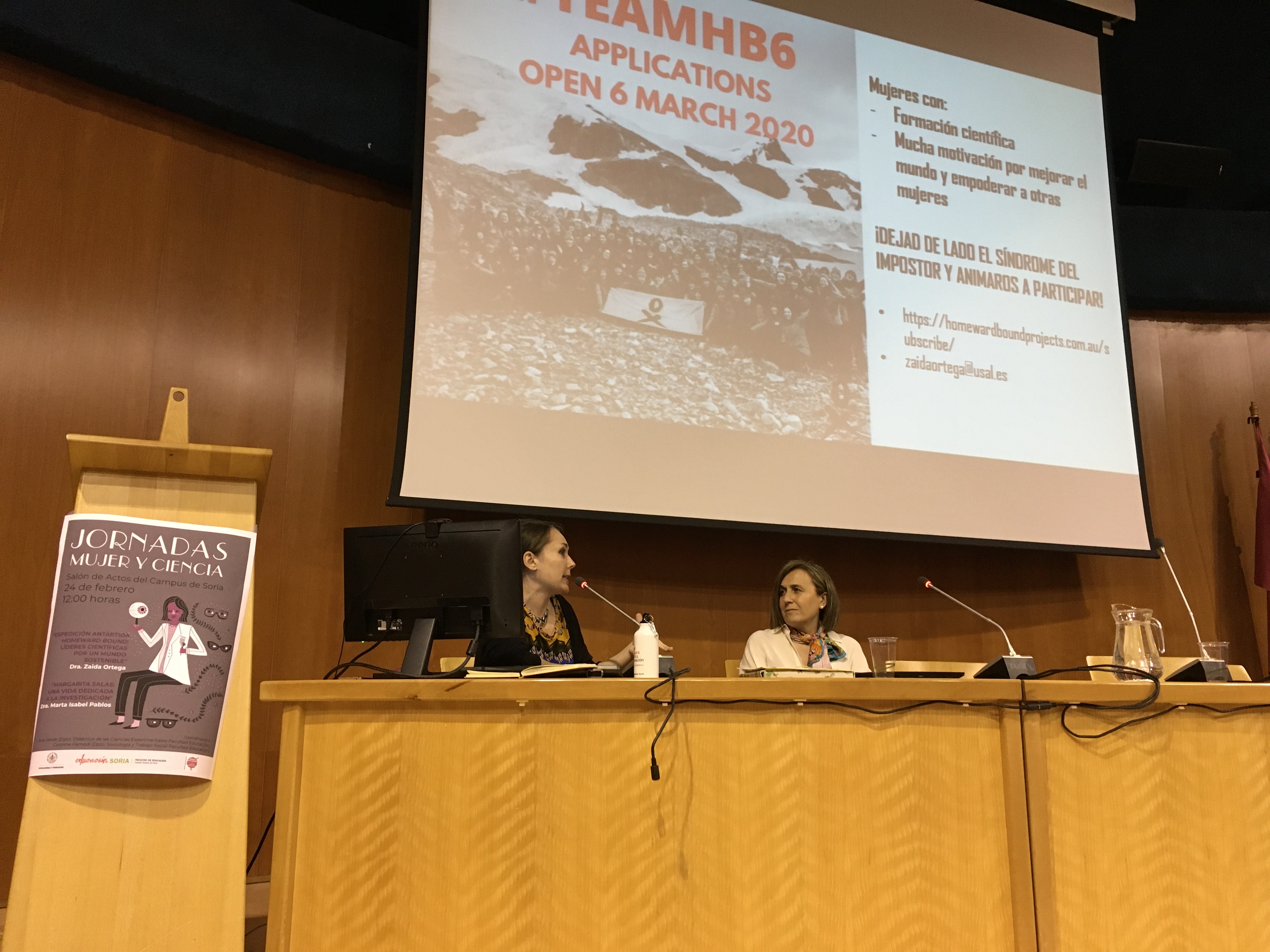 jornada Mujer y Ciencia en Soria