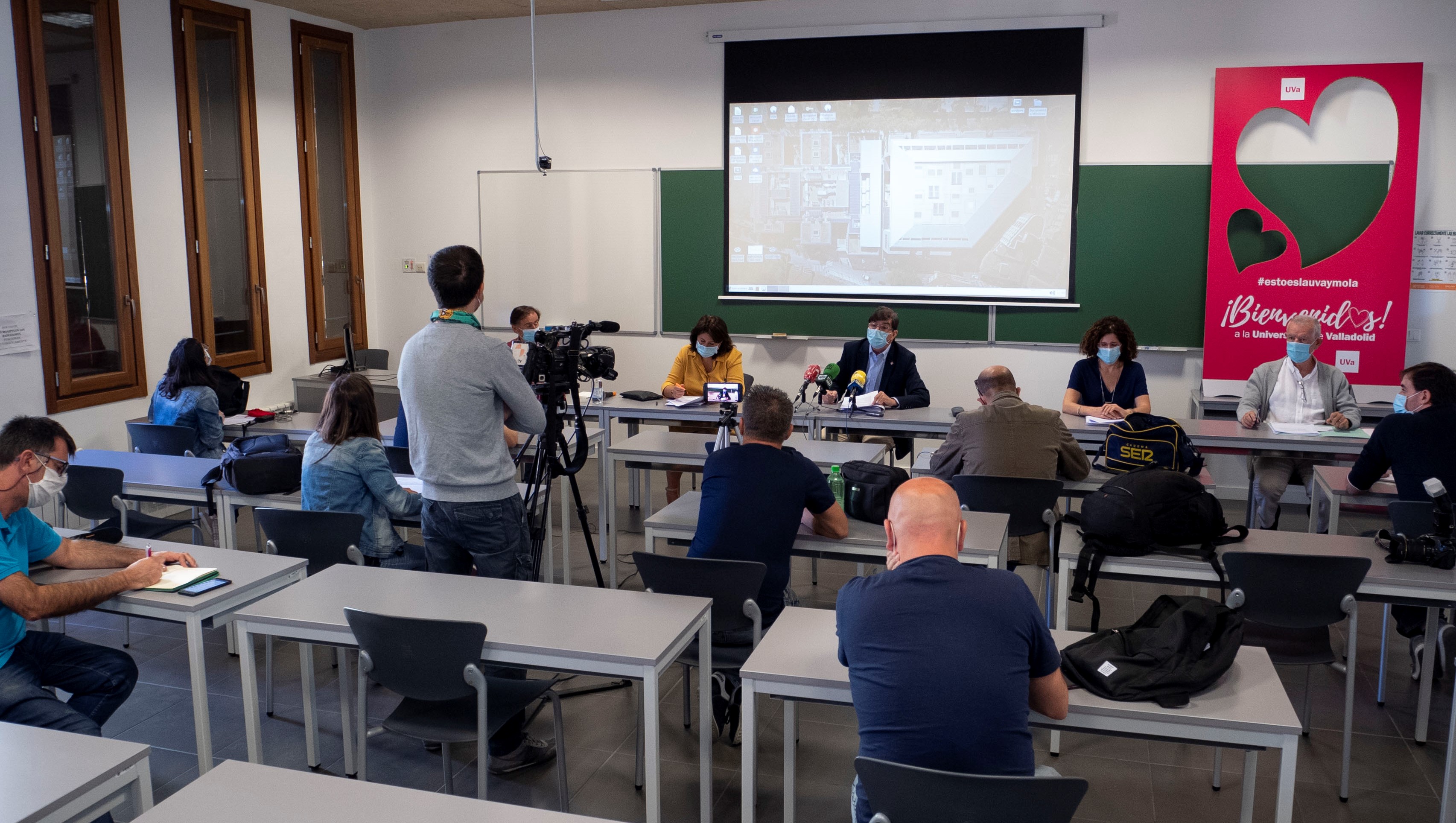 Rueda de prensa presentación curso en Segovia
