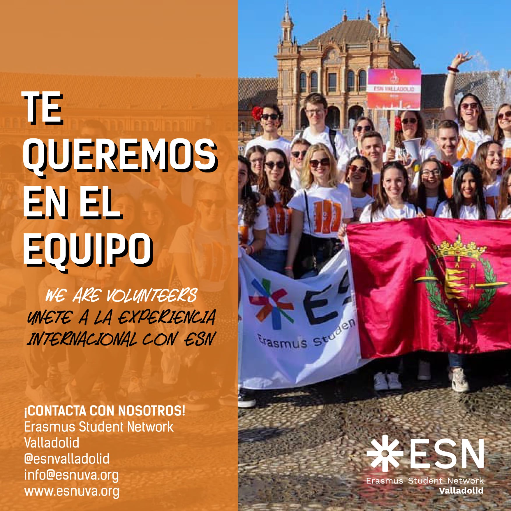 cartel ESN Erasmus