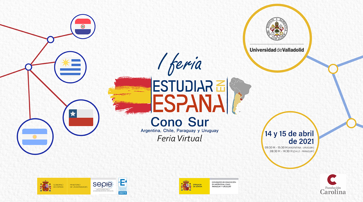 La I Feria Virtual "Estudiar en España" está dirigida a países de América Cono Sur (Chile, Argentina, Uruguay y Paraguay)