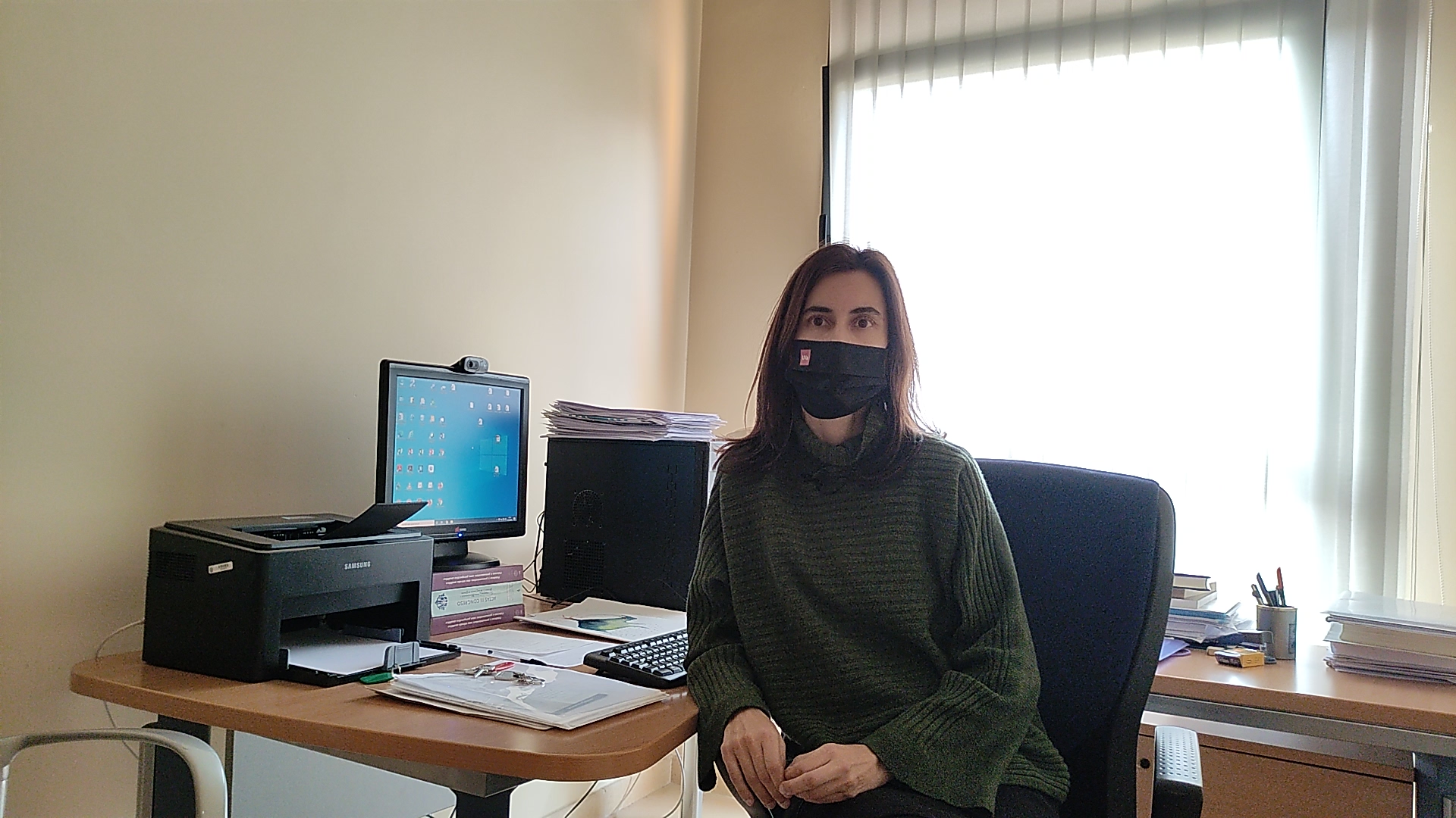 María Caamaño, investigadoras del Área de Lógica y Filosofía de la Ciencia de la UVa