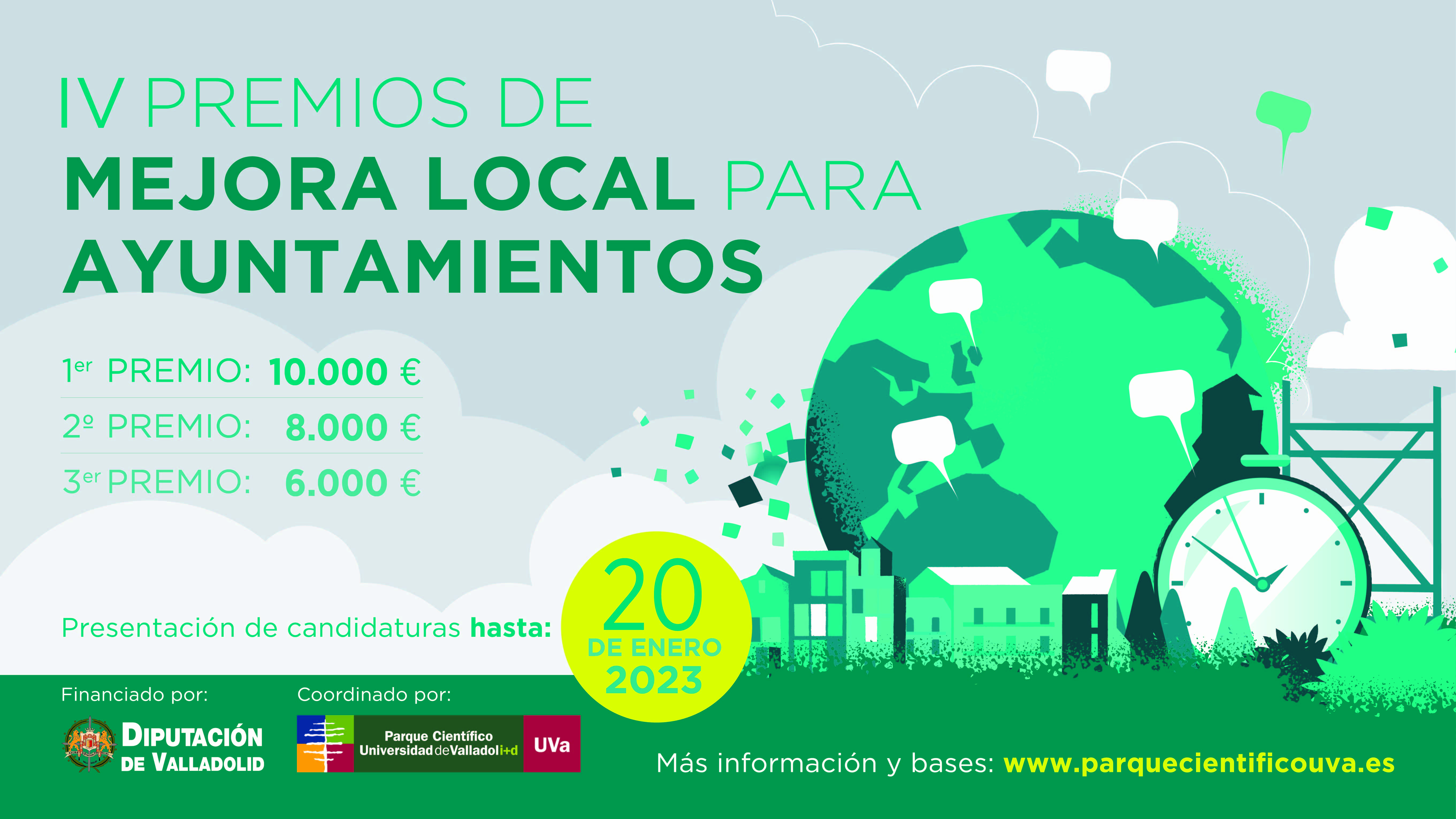 Los dos mejores proyectos innovadores de autónomos y pymes con actividad en el medio rural de Valladolid optan a dos premios de 10.000 y 8.000 euros, respectivamente