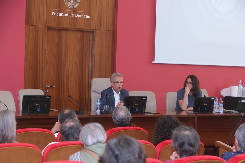 José Luis Pardo (Universidad Complutense de Madrid) impartió la primera conferencia