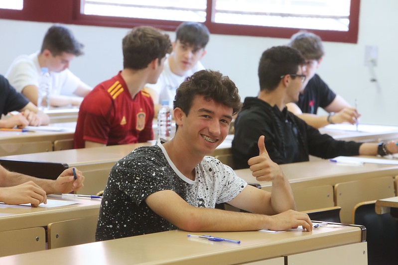 4348 estudiantes del distrito de la UVa se examinan de la EBAU