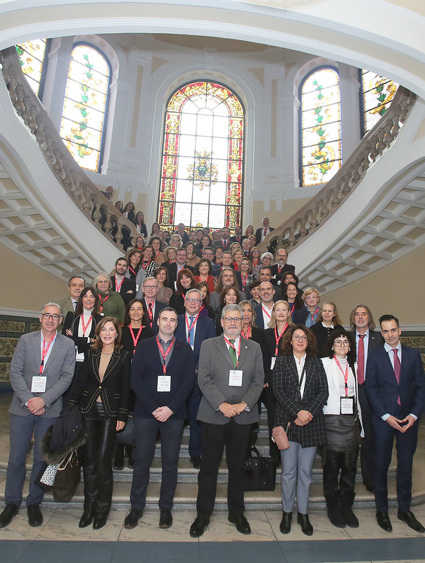 Foto de familia de los asistentes a las jornadas