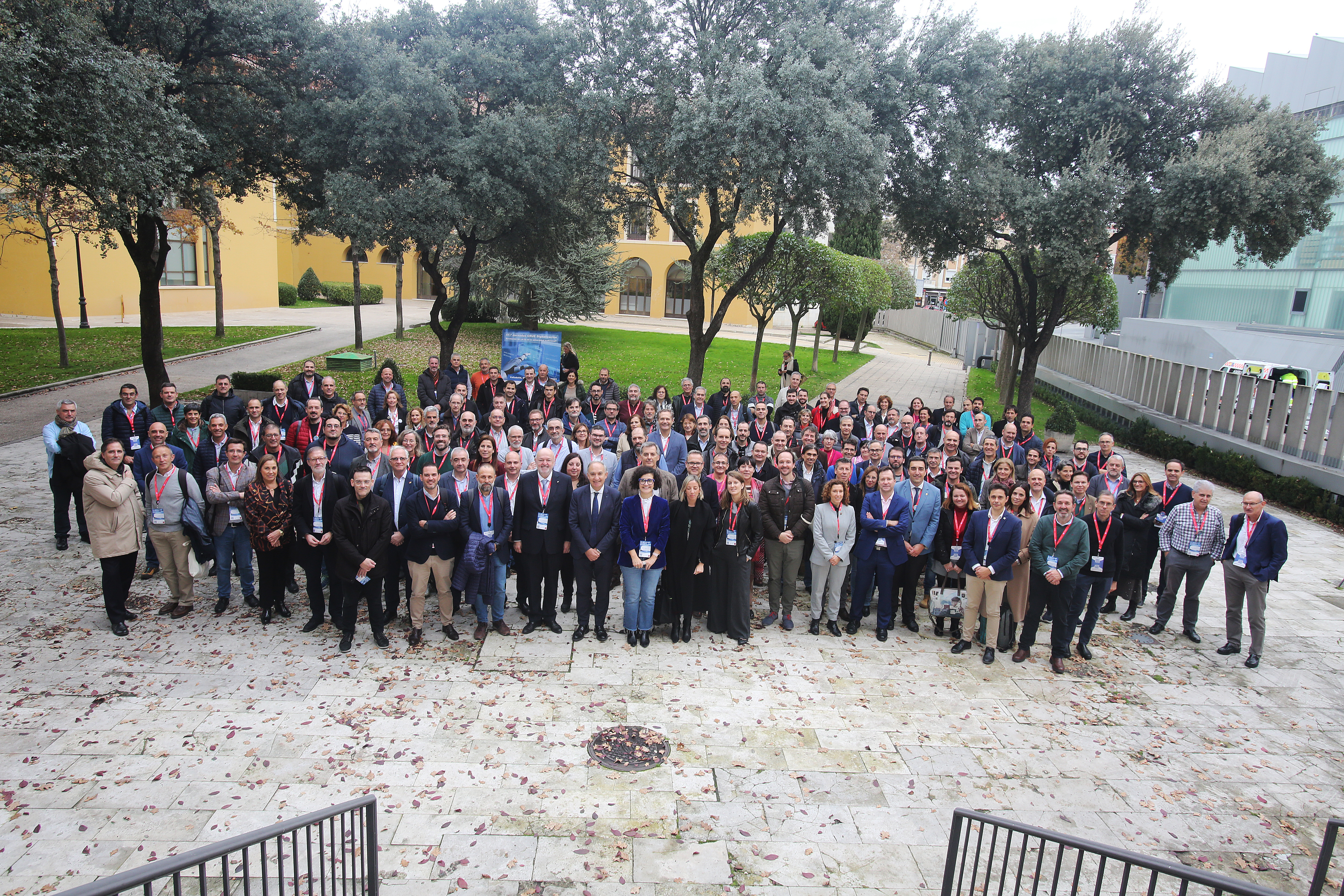 Asistentes y organizadores de las jornadas en la Universidad de Valladolid