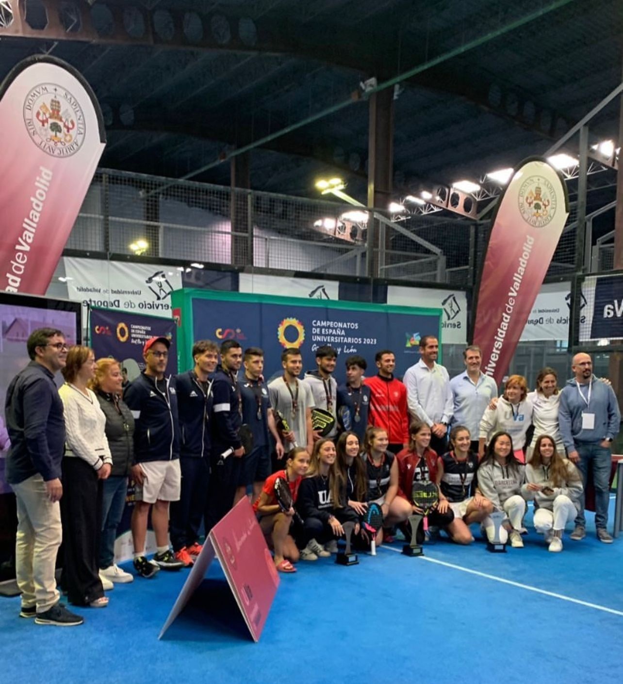 Entrega de premios en las instalaciones del Club de Pádel The Players Valladolid