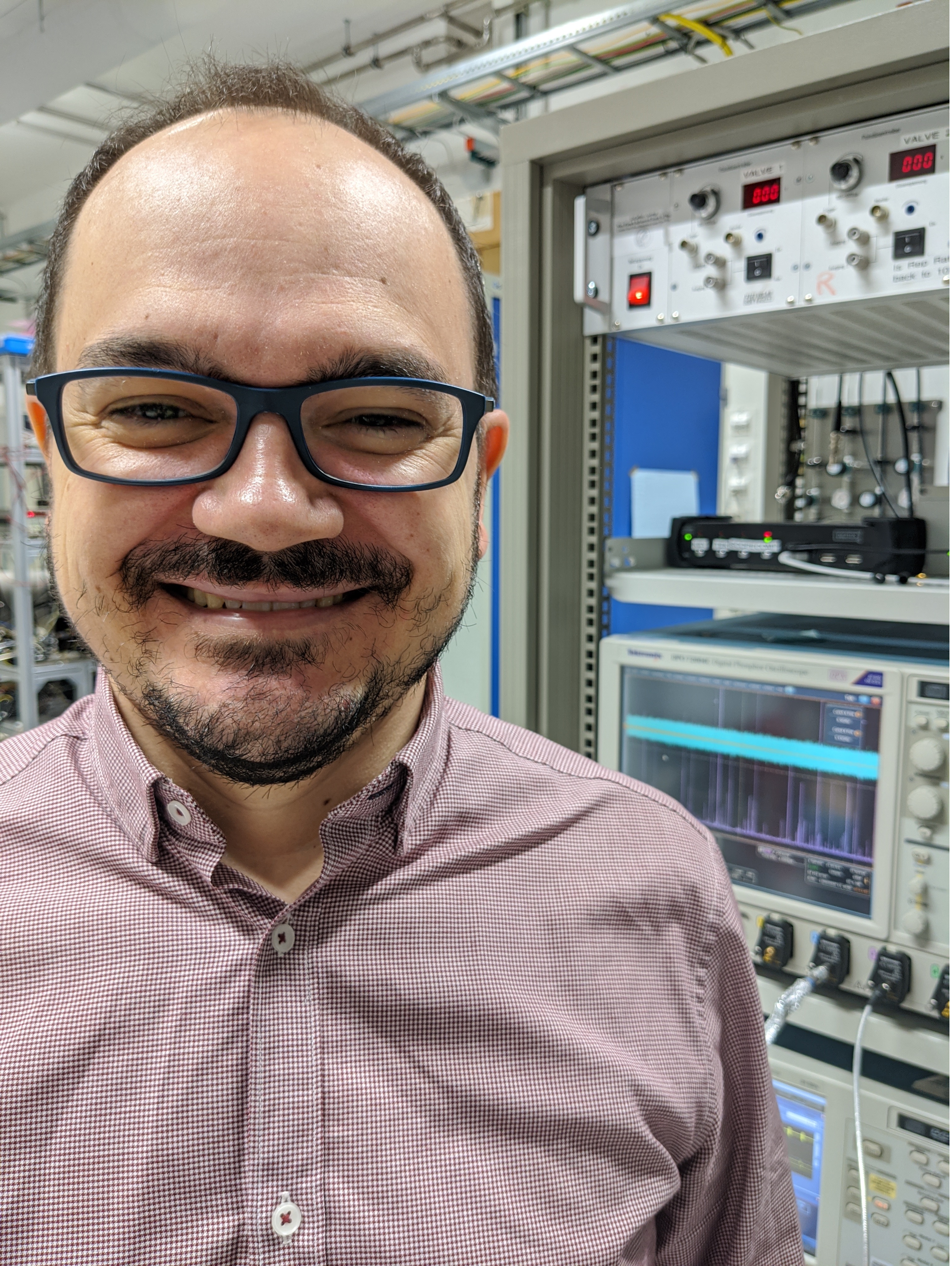 El investigador de Química Física de la UVa Cristóbal Pérez