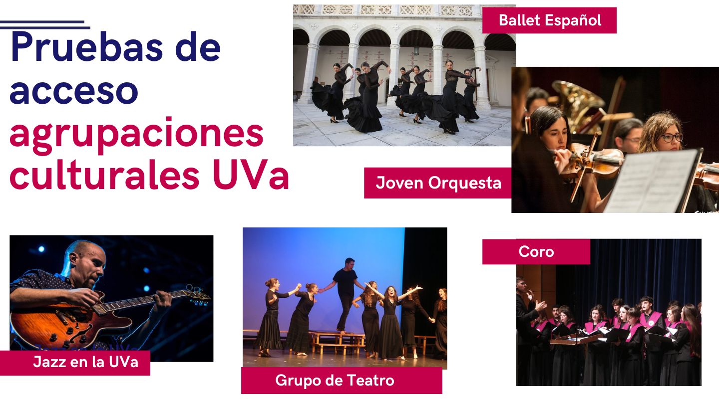 Las agrupaciones culturales de la UVa convocan para octubre las pruebas de acceso para su ingreso