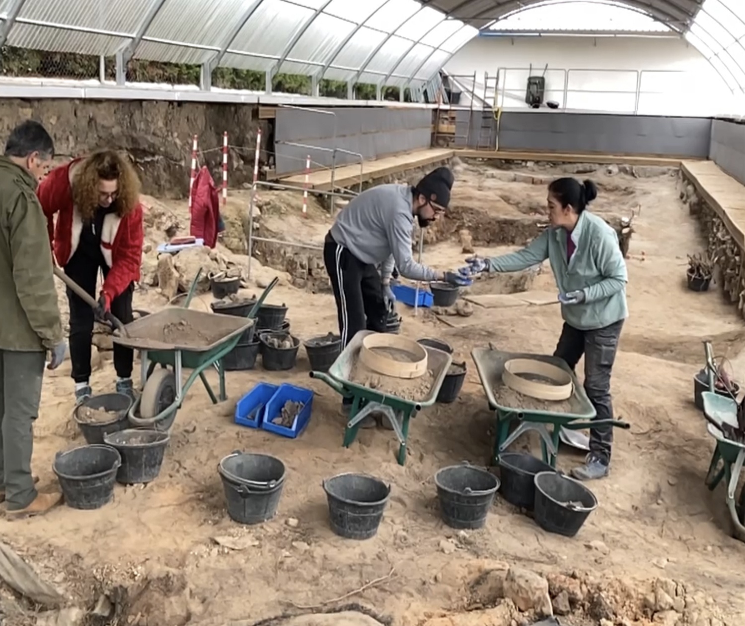 Excavaciones realizadas durante la campaña de 2022 en el hábitat de Las Quintanas, Pintia