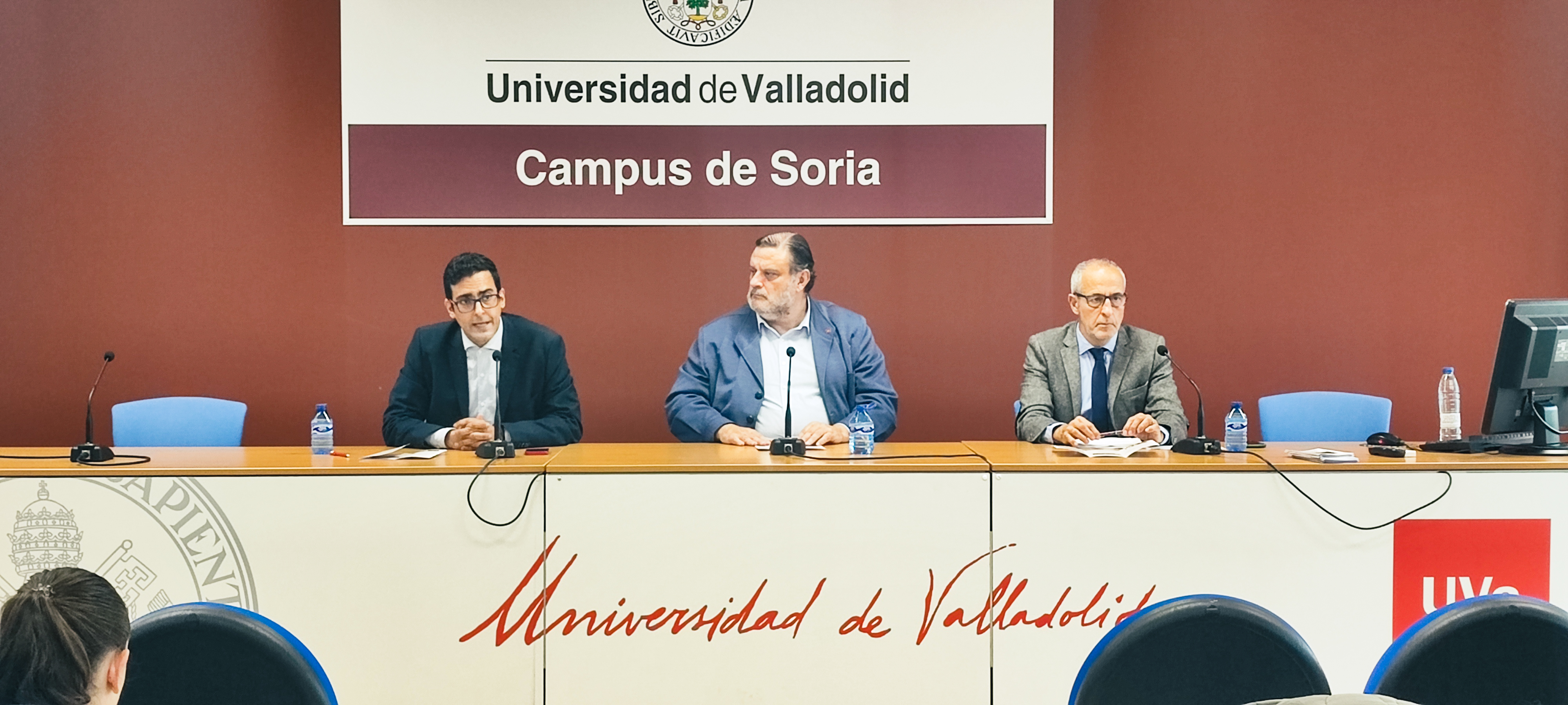 De izquierda a derecha, Sergio Suárez, José Luis Ruiz Zapatero y Jesús Nieto Ibáñez