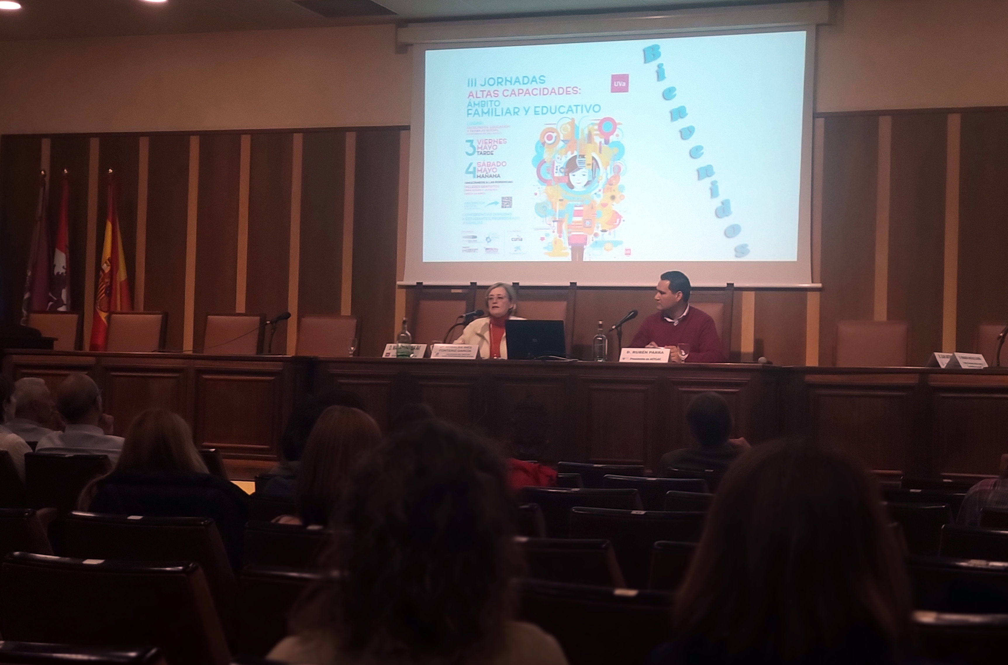Inauguración de las jornadas de altas capacidades