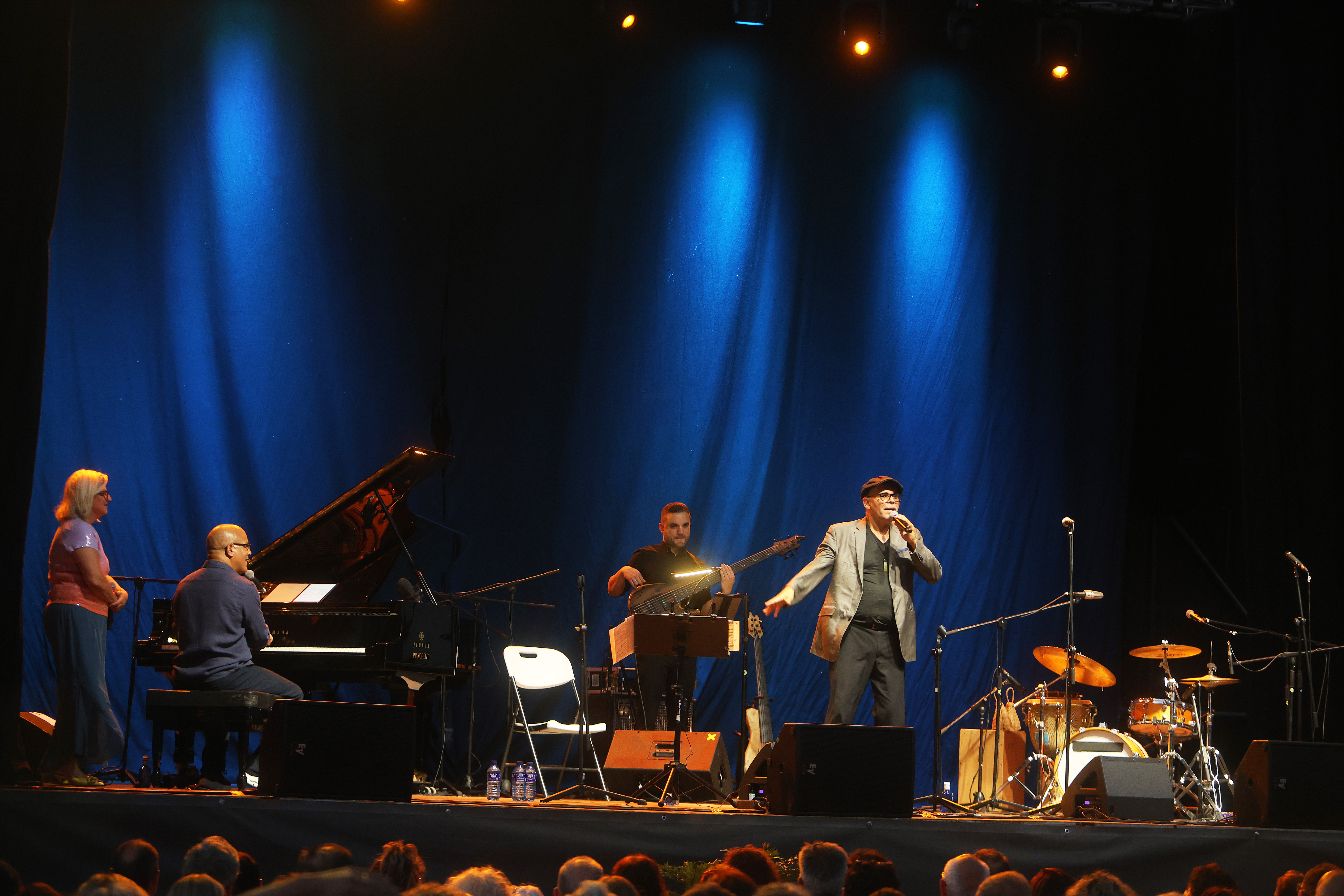 Steve Davis y Janis Siegel cerraron la XXII Edición de Universijazz el viernes con una gran acogida