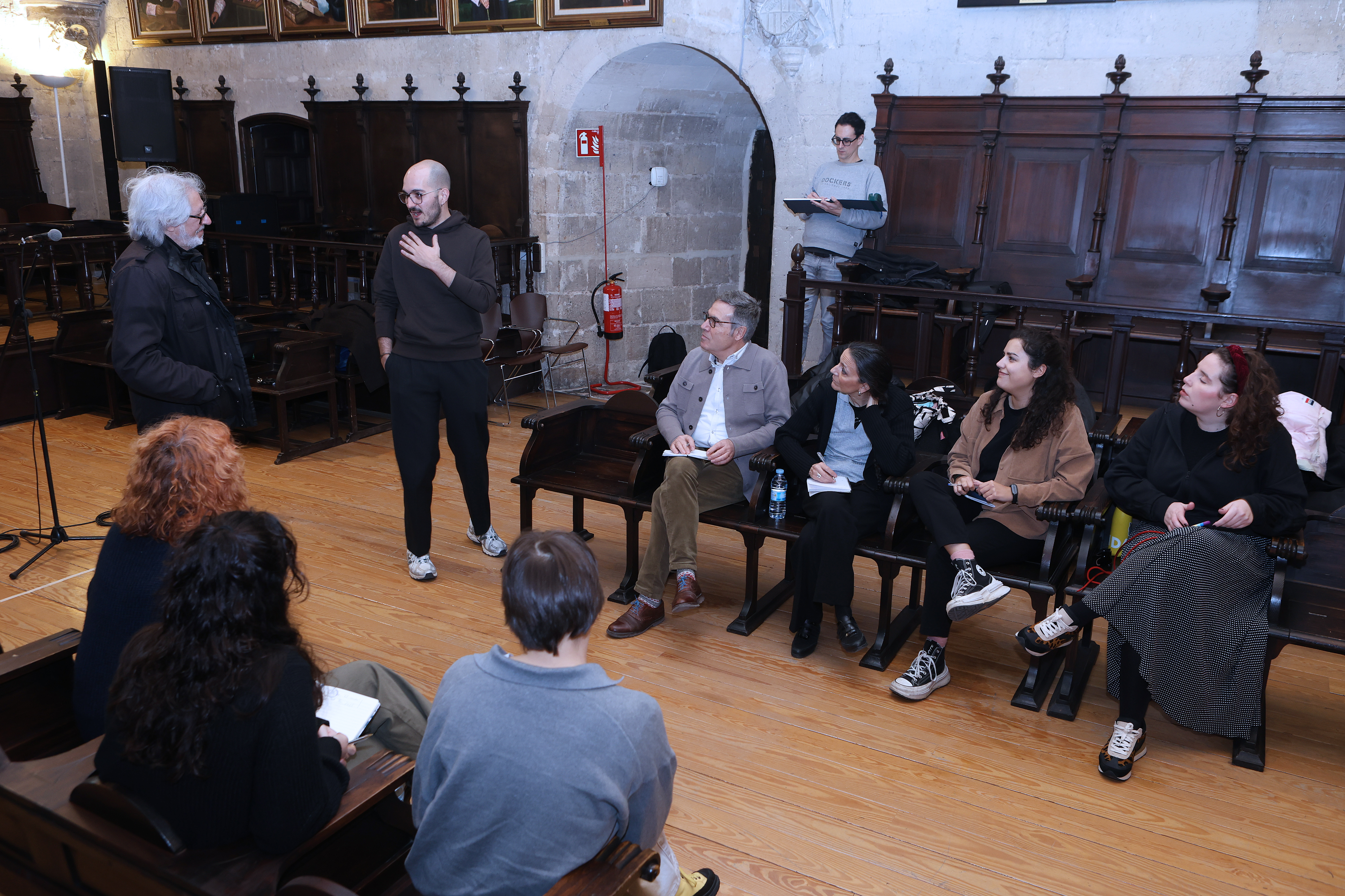 Taller ‘Laboratorio: Estamos en el aire – El miedo’ en el Aula Triste del Palacio de Santa Cruz