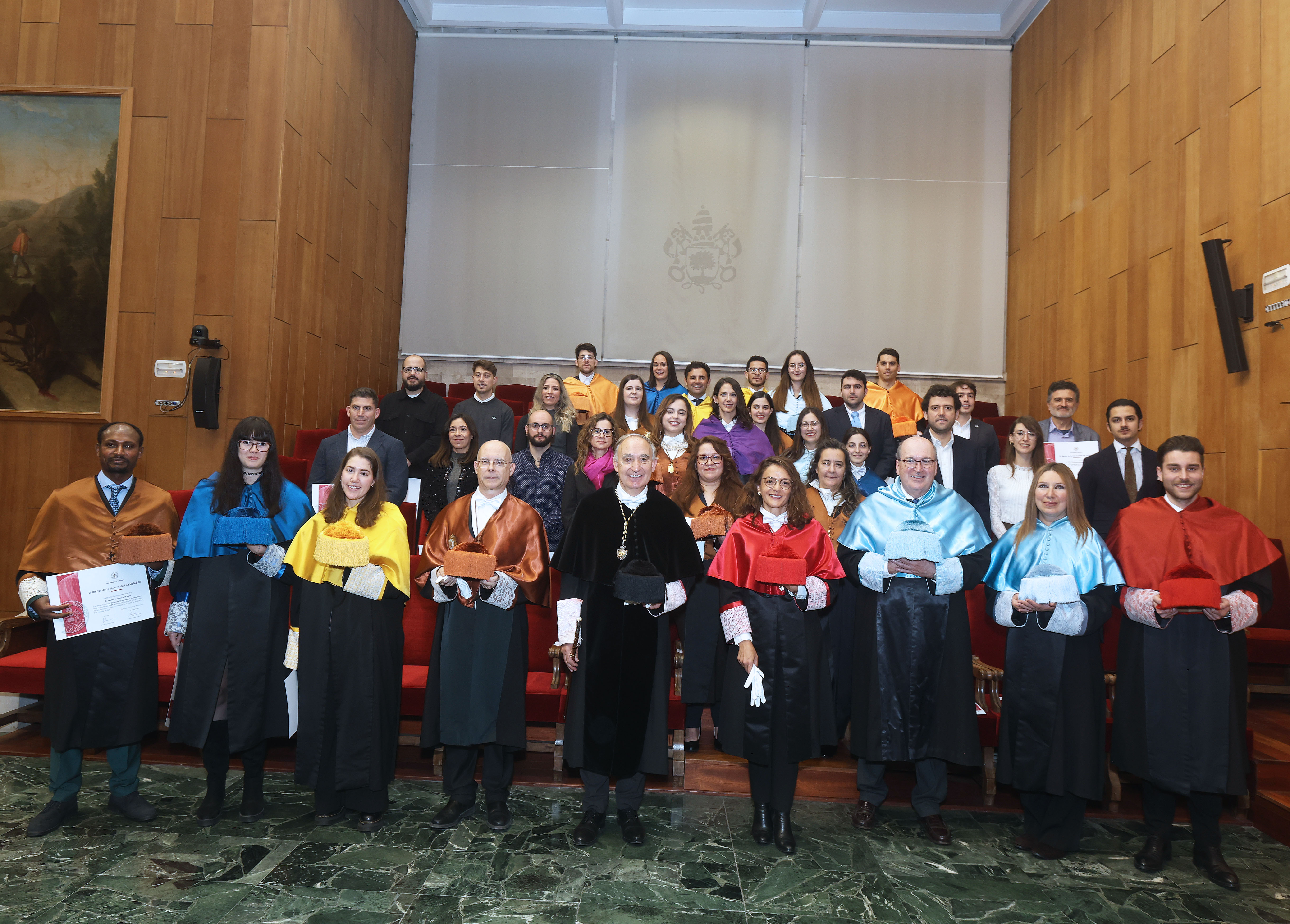 La Universidad de Valladolid homenajea en el Día del Doctor a los 155 nuevos doctores que leyeron su tesis el pasado curso