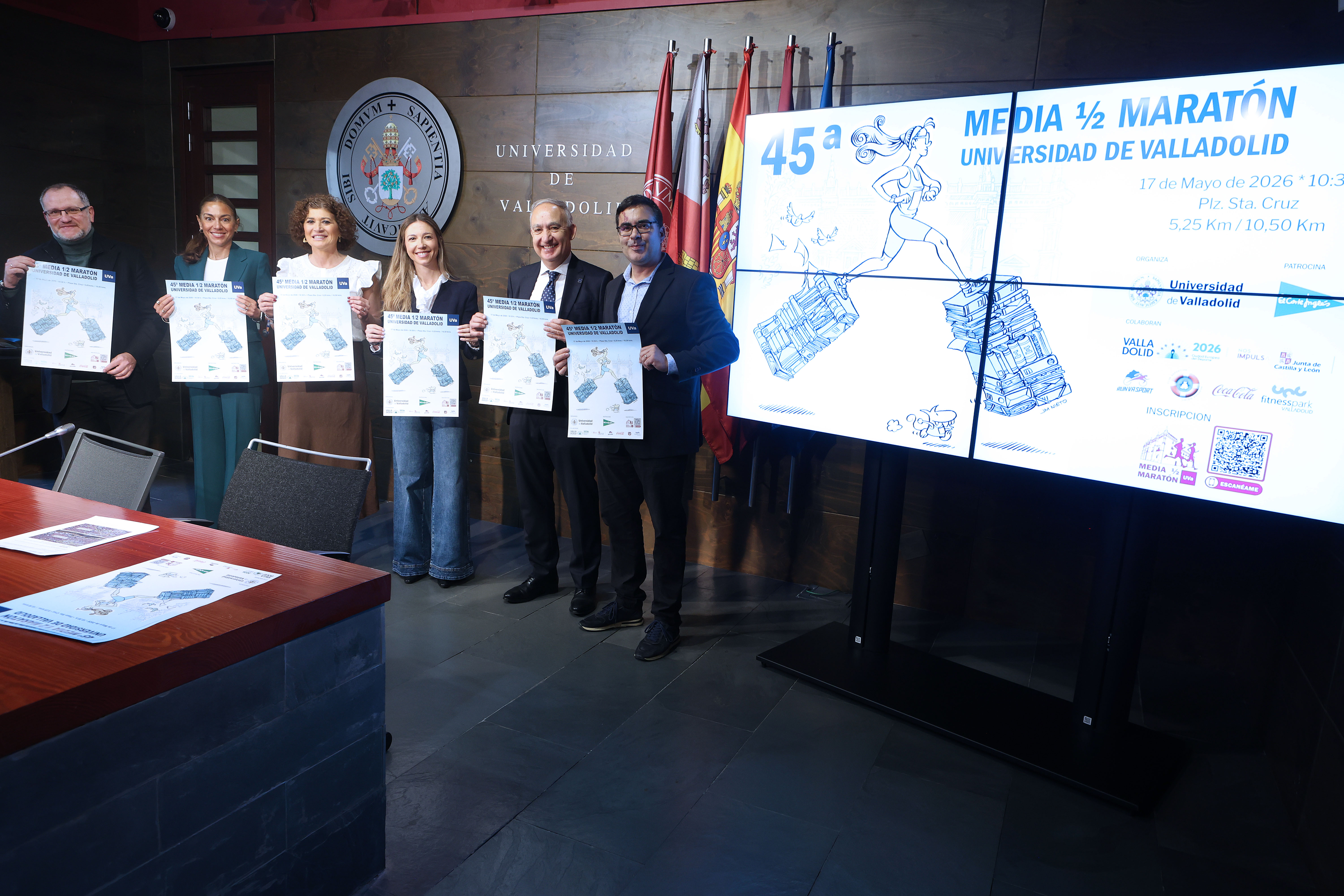 Presentación 45 edición de la media 1/2 maraton UVa