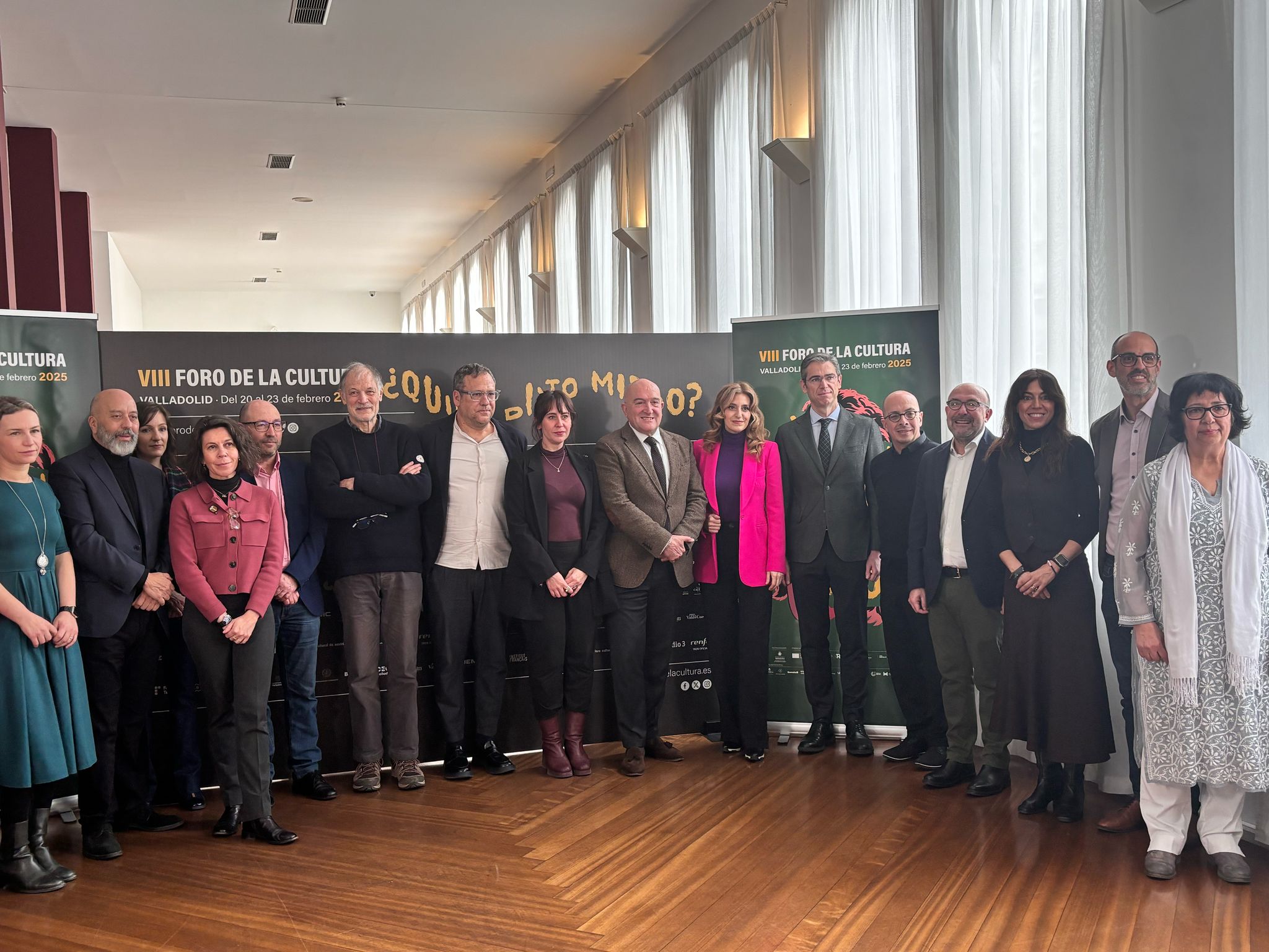 Presentación del Foro de la Cultura en el Teatro Calderón