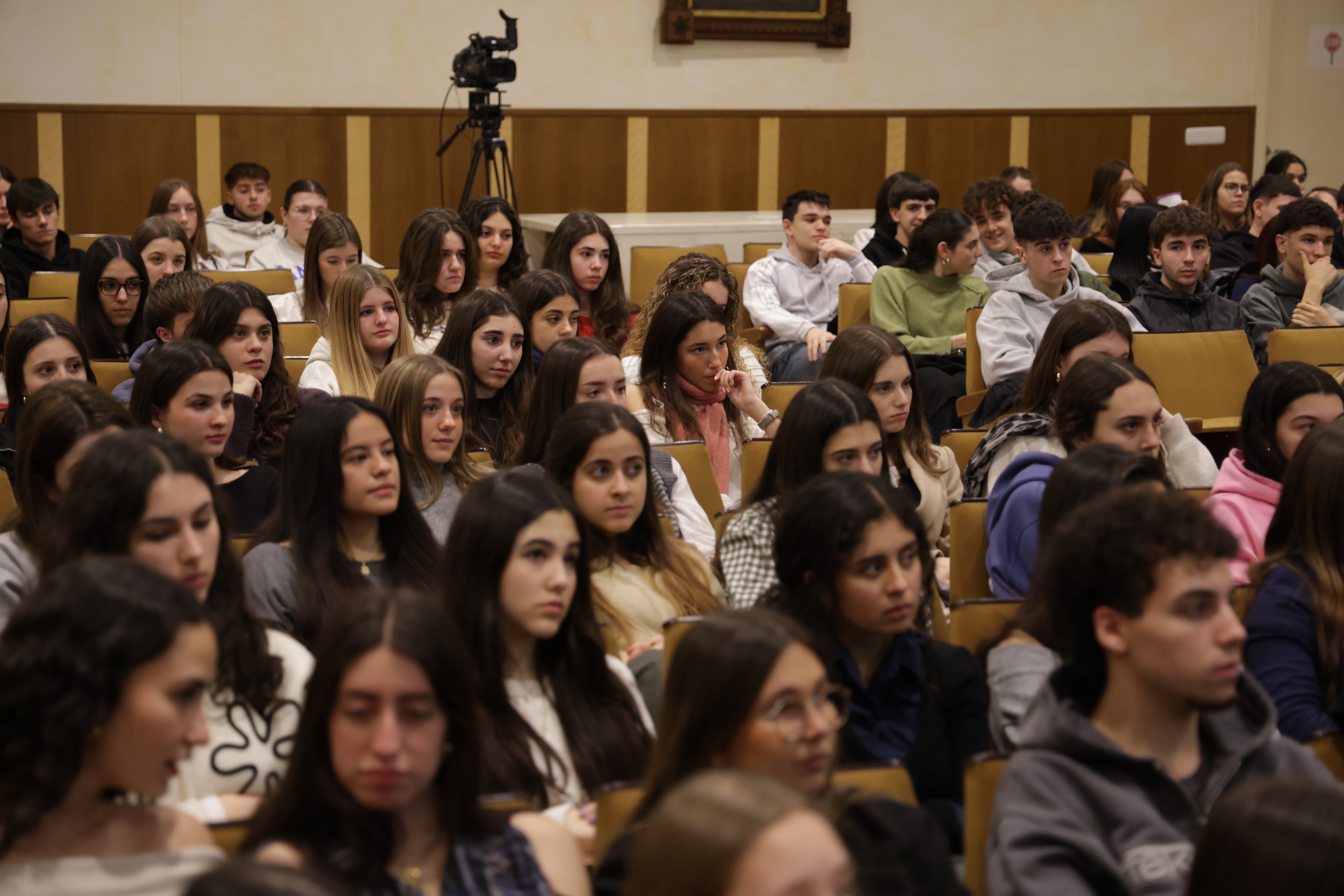 Gran afluencia de estudiantes en las jornadas organizadas por la Facultad de Educación y Trabajo Social