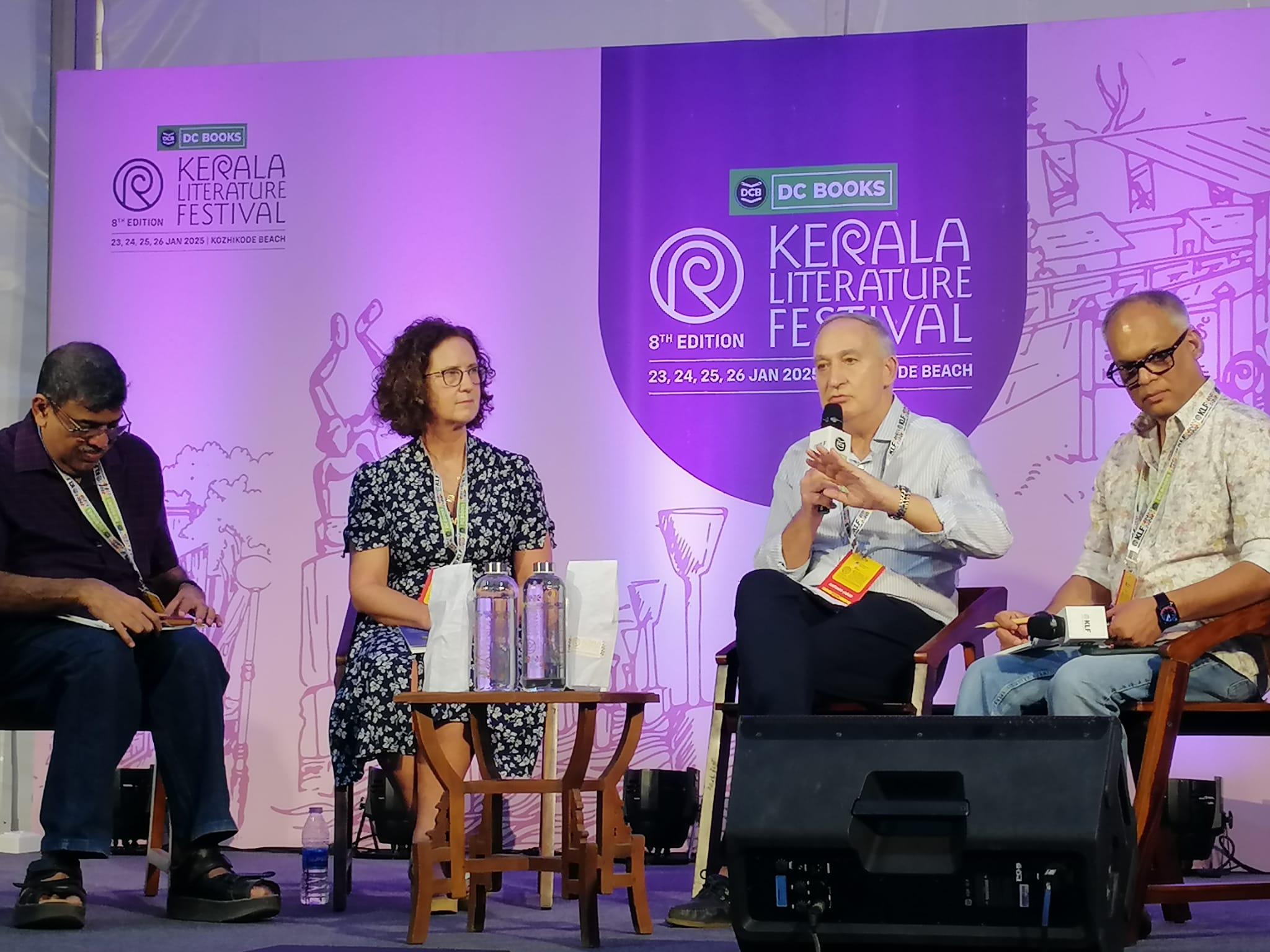 Intervención en el Kerala Literature Festival