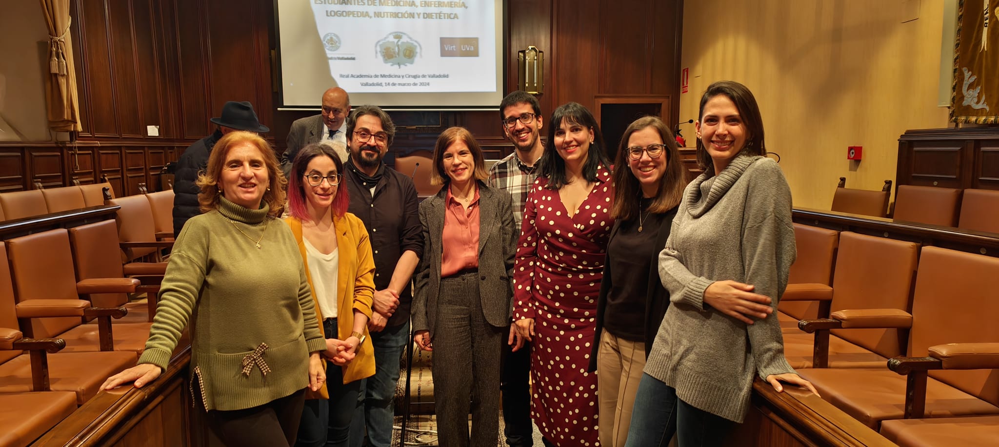 Participantes de "HumanizAS" y coordinadoras de los distintos grados que han participado en el proyecto