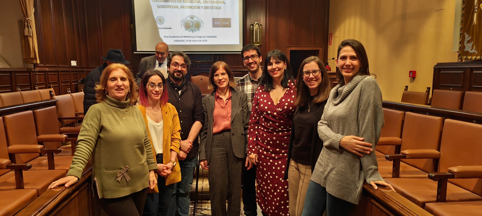 Participantes de "HumanizAS" y coordinadoras de los distintos grados que han participado en el proyecto