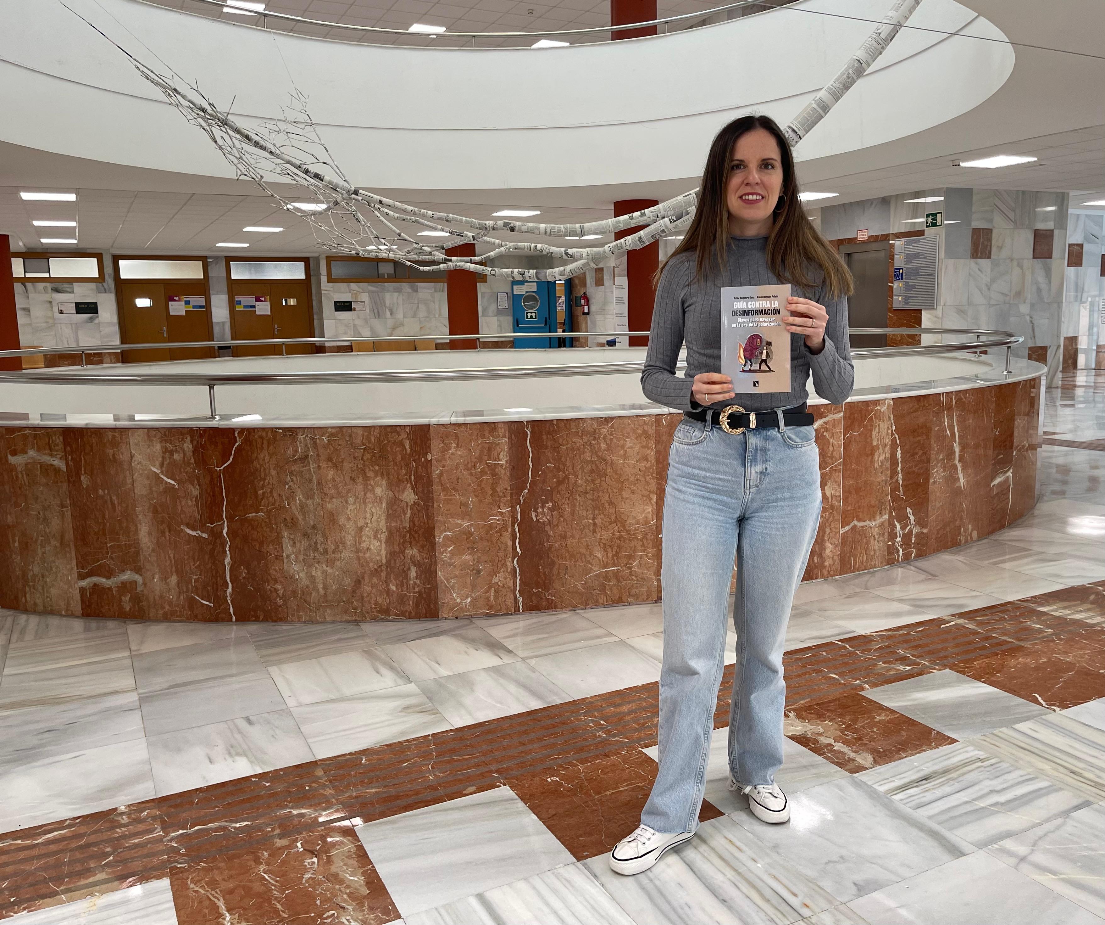 Itziar Reguero en la Facultad de Filosofía y Letras