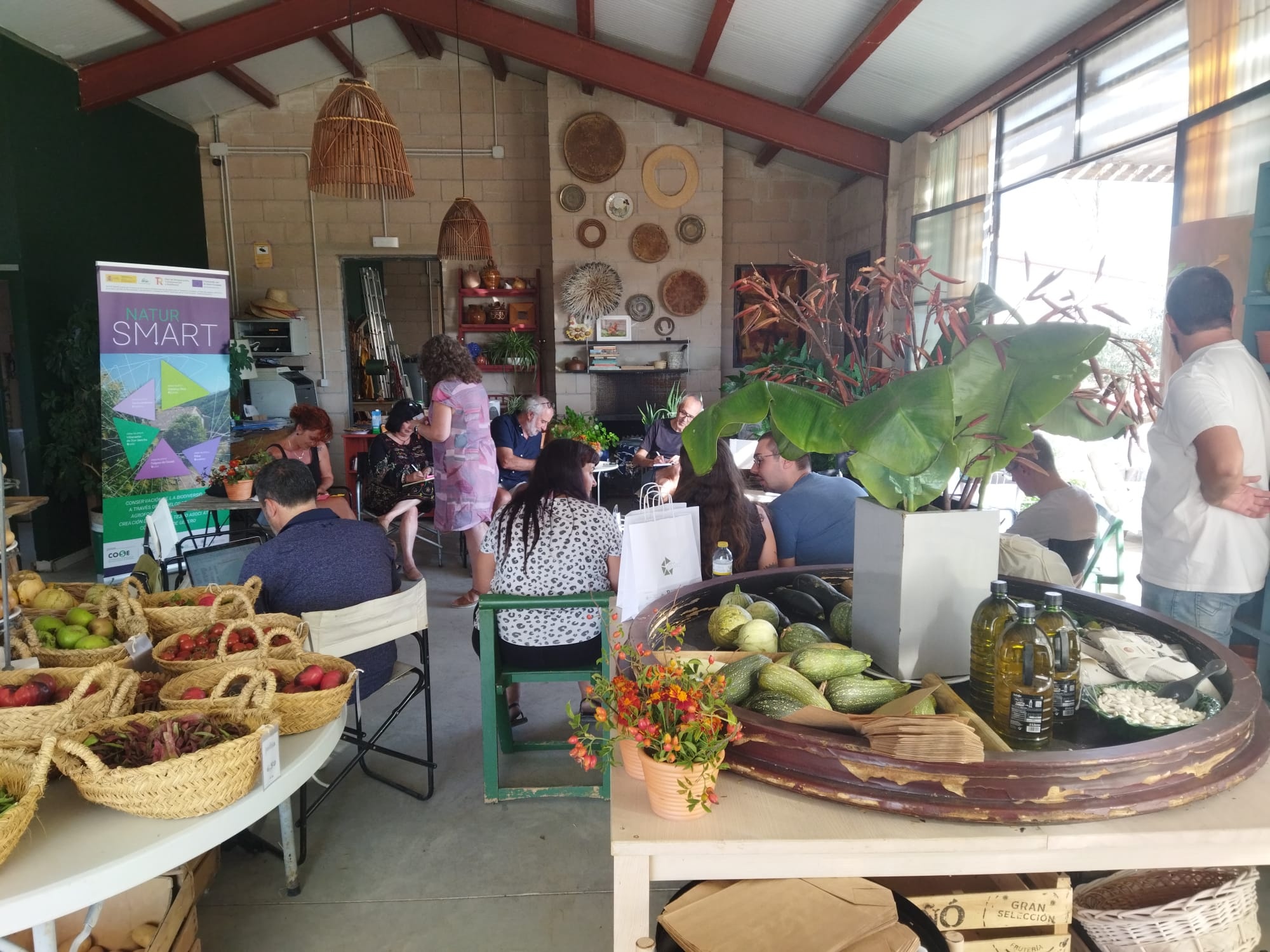 Encuentro de asociaciones locales y de ámbito provincial dentro del proyecto NATUR-SMART