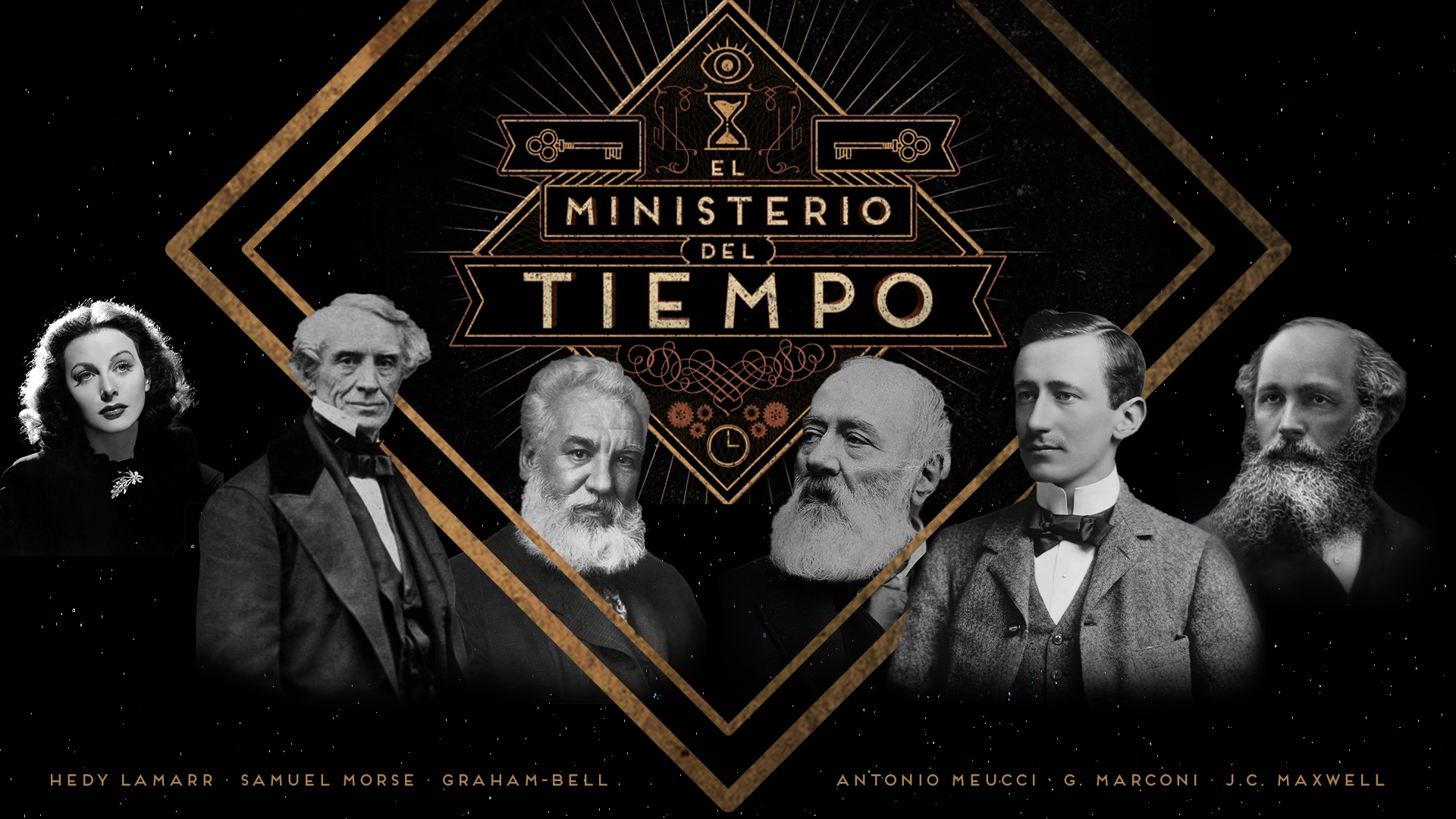 Cartel del proyecto agente del MInisterio de Tiempo