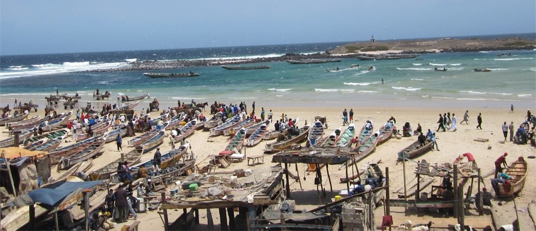 Pescadores en Dakar