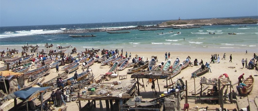 Pescadores en Dakar