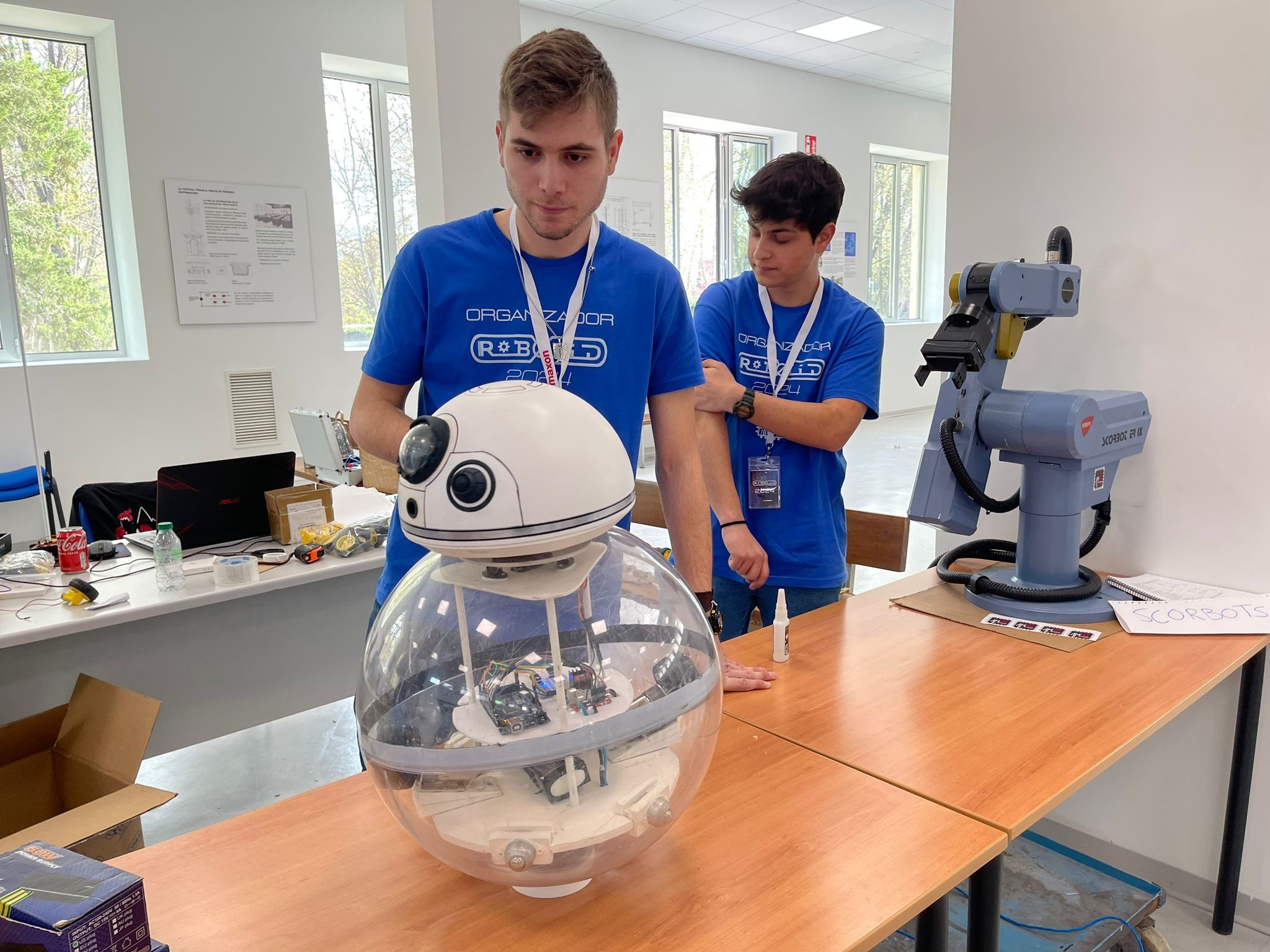 Exposición de robots