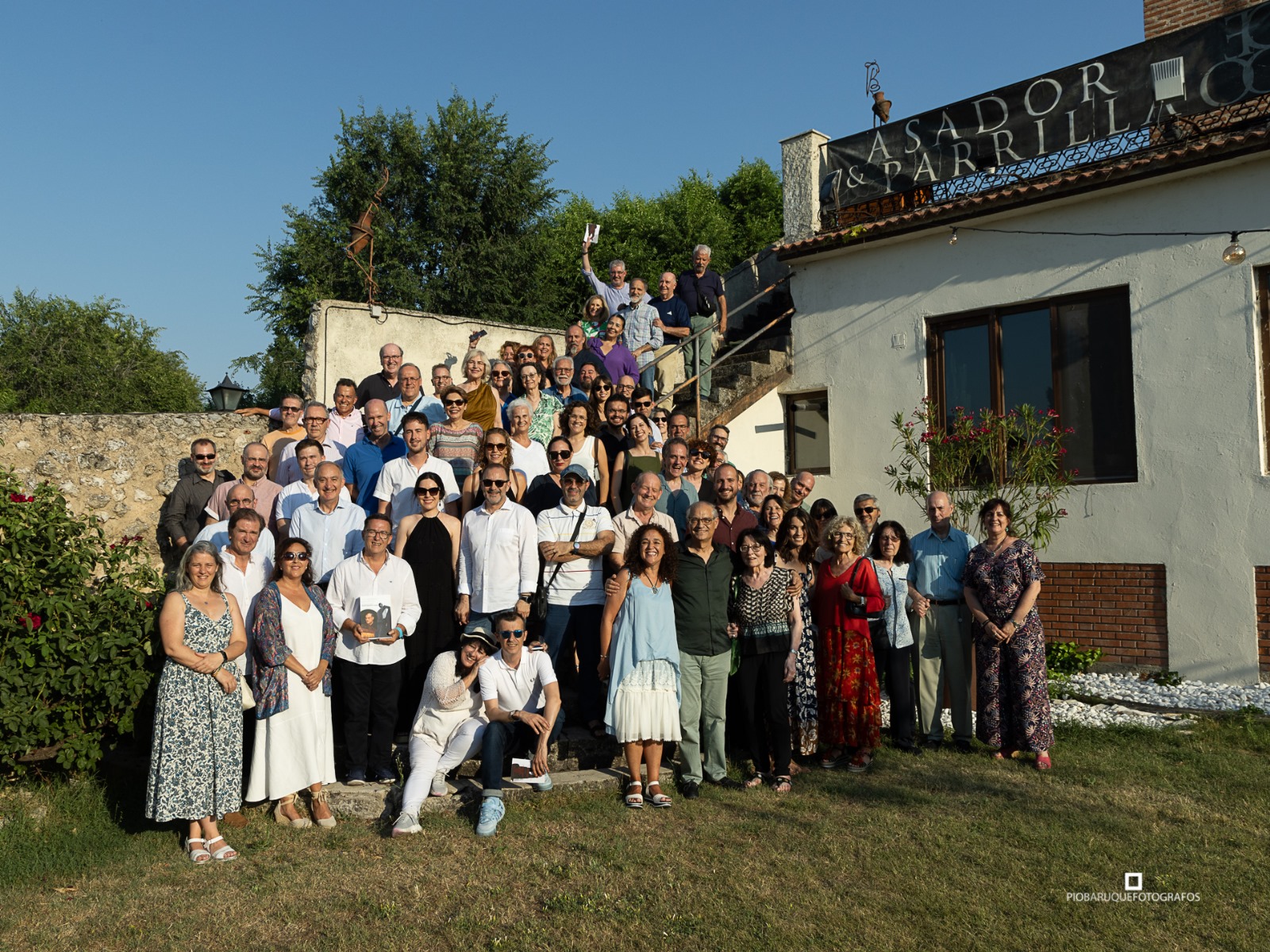 Foto de familia en el acto de homenaje