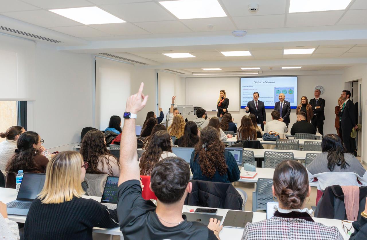 El presidente de la Junta visita la nueva Facultad de Enfermería-Sede Segovia de la UVa