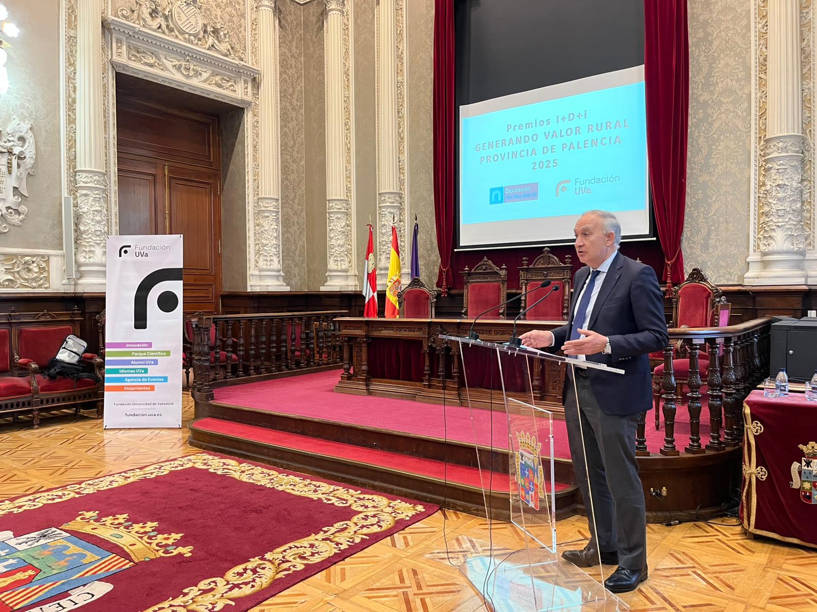 Intervención del rector de la Universidad de Valladolid