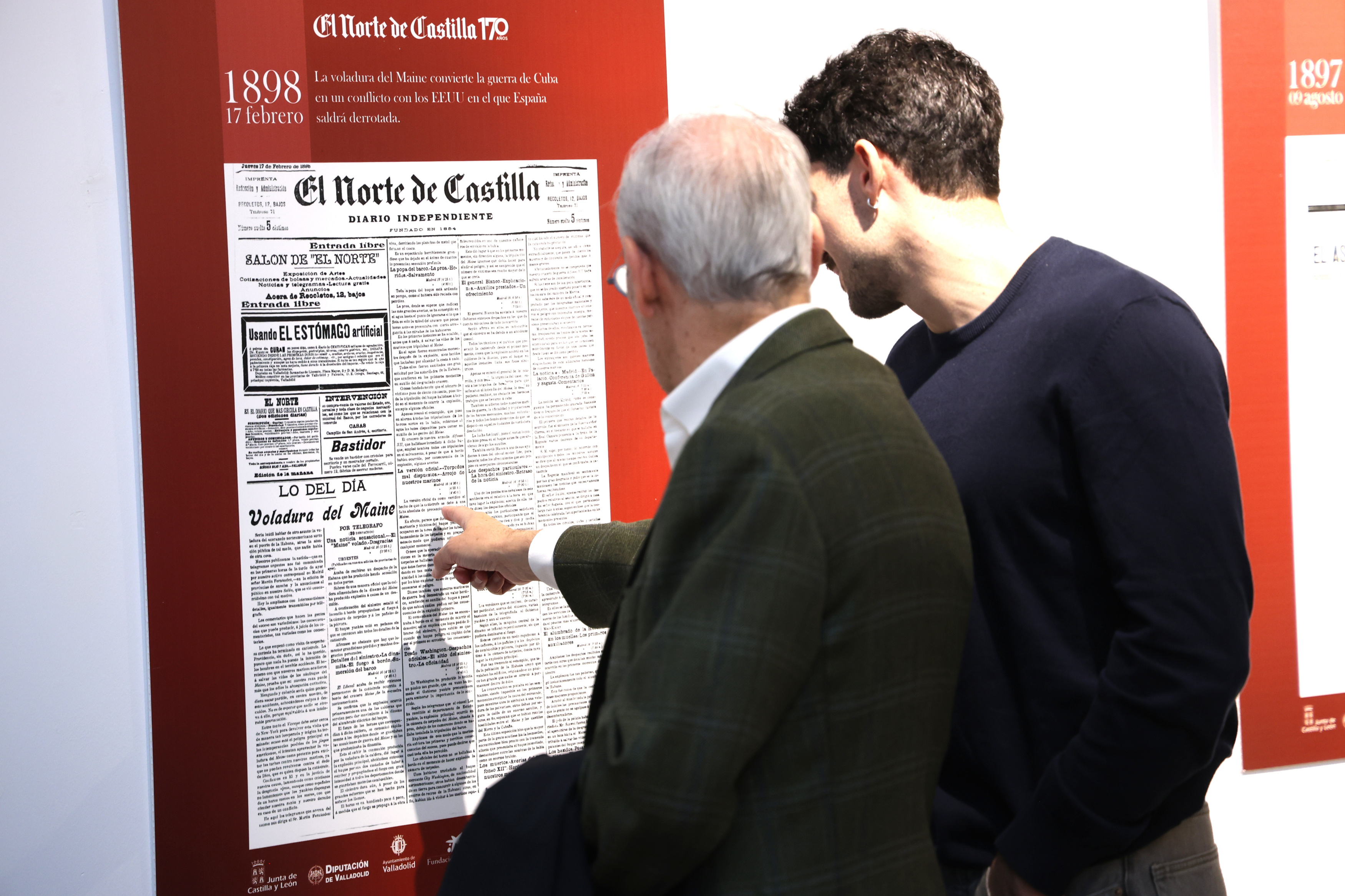 Exposición de portadas históricas seleccionadas por el Grupo de Investigación de la UVa HISMEDIA