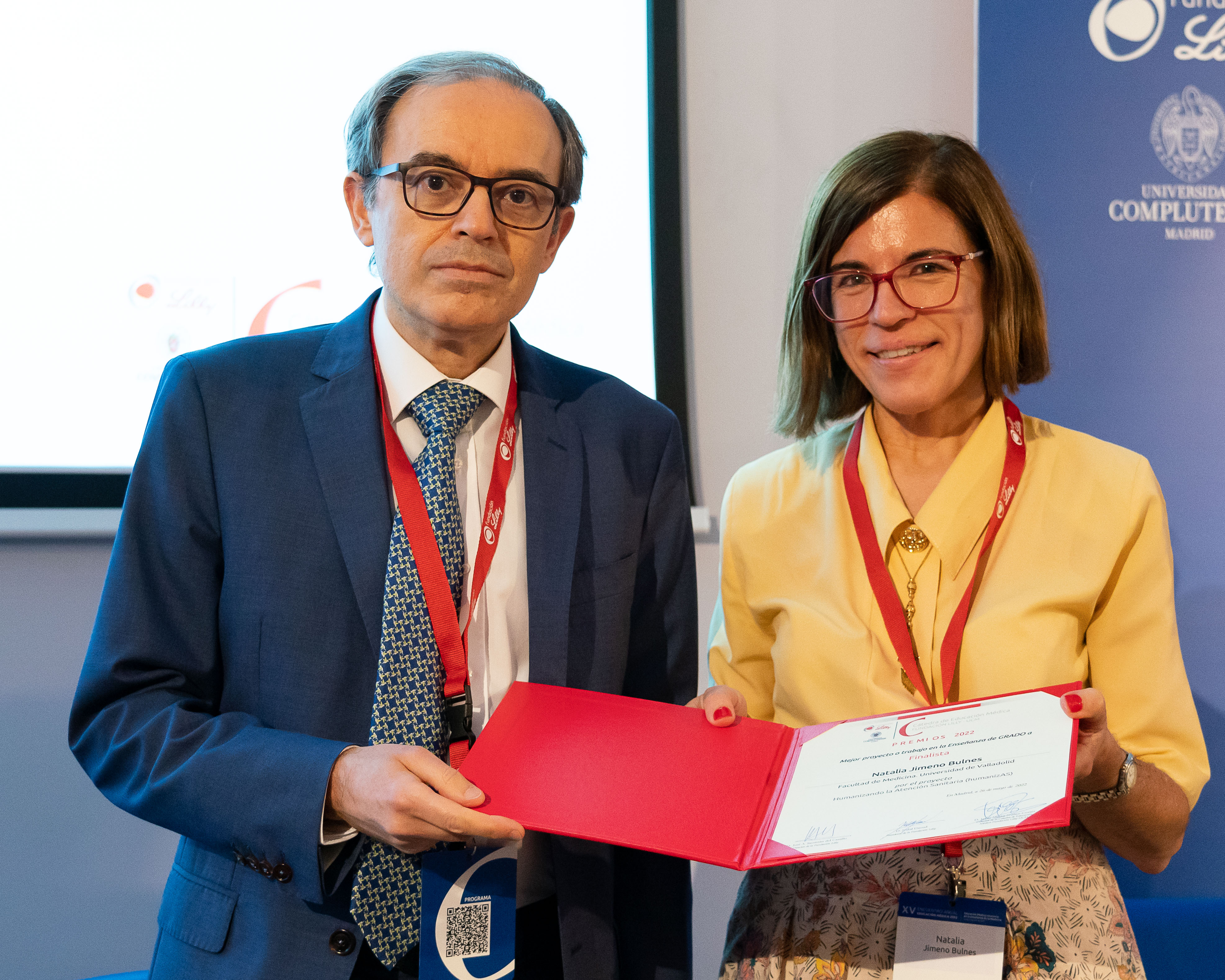 Natalia Jimeno Bulnes recibe el premio
