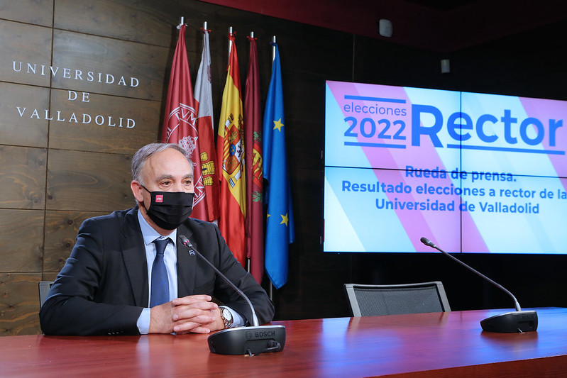 Antonio Largo, durante su intervención tras conocer los resultados