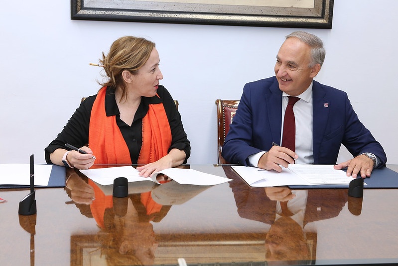 Visita de la presidenta del CSIC a la Universidad de Valladolid para ultimar el convenio que supondrá la refundación del IBGM