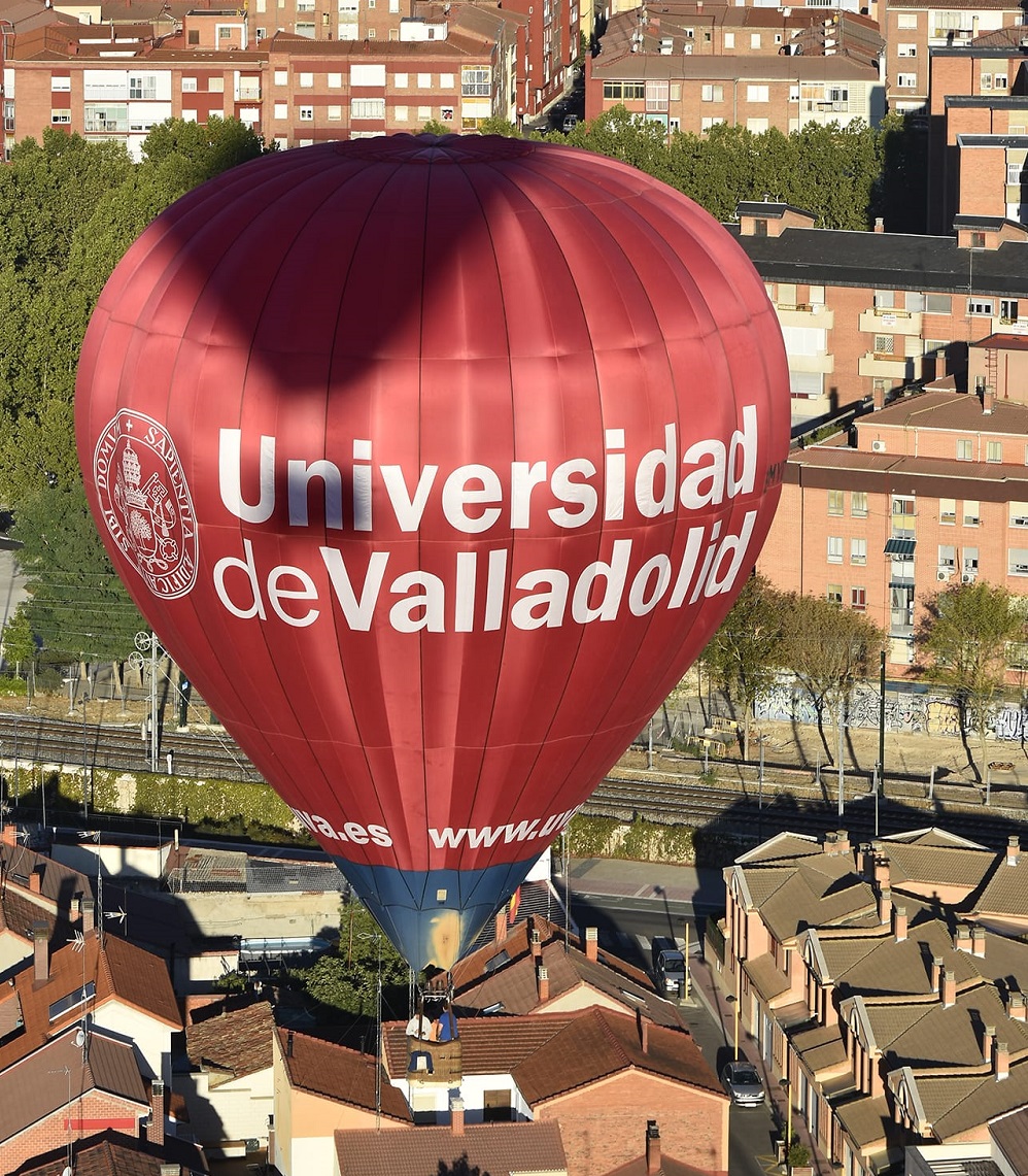El Globo Aerostático de la UVa, en los cielos de Valladolid